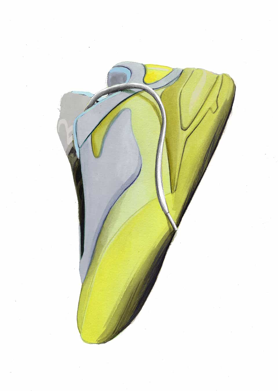 Shai 001 Lace-up Lime