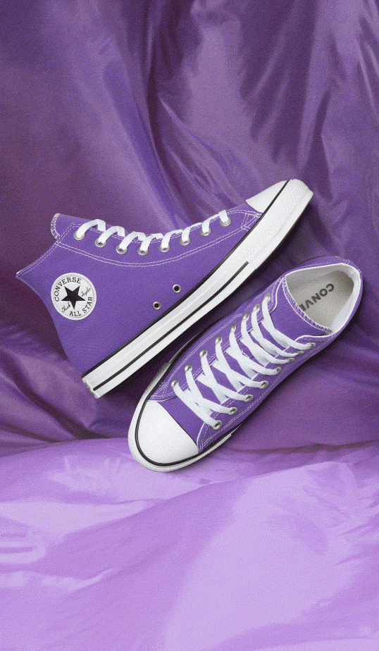 Purple and Brown Shoes