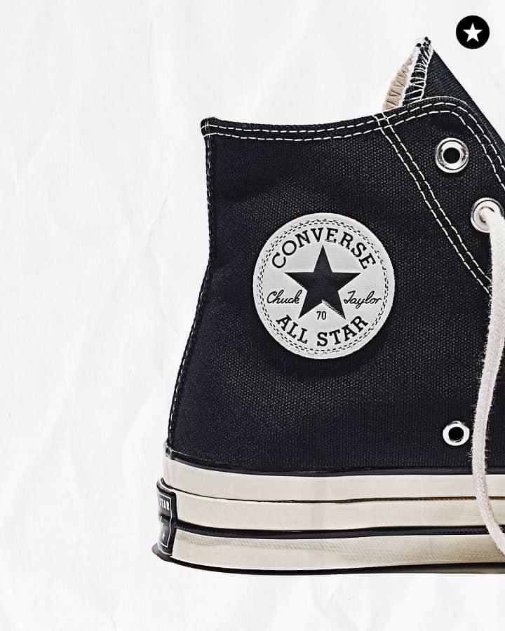 Chuck 70 Black High Top Shoe