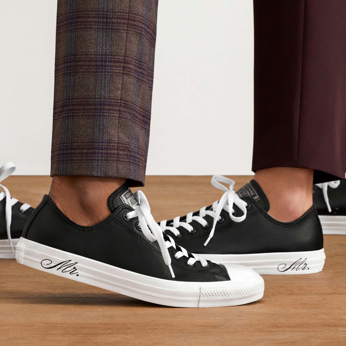 Converse Custom Wedding Shoes & Laces