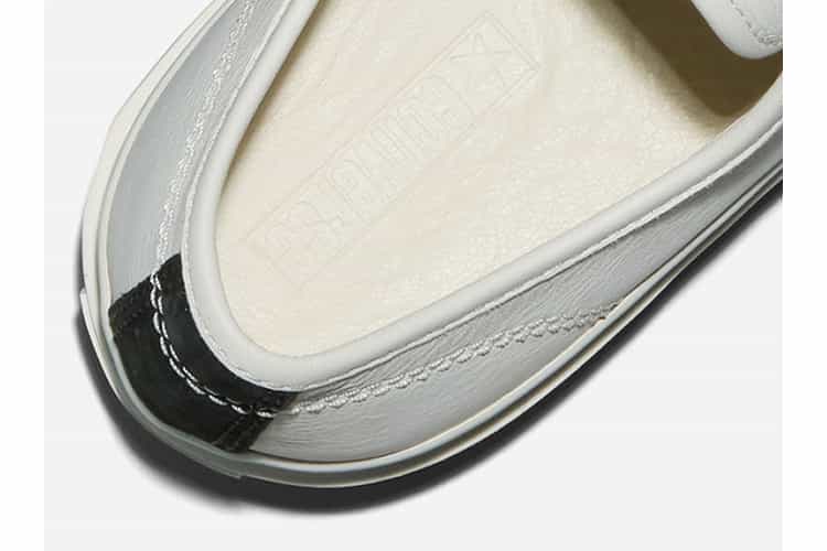 Jack Purcell inside of shoe