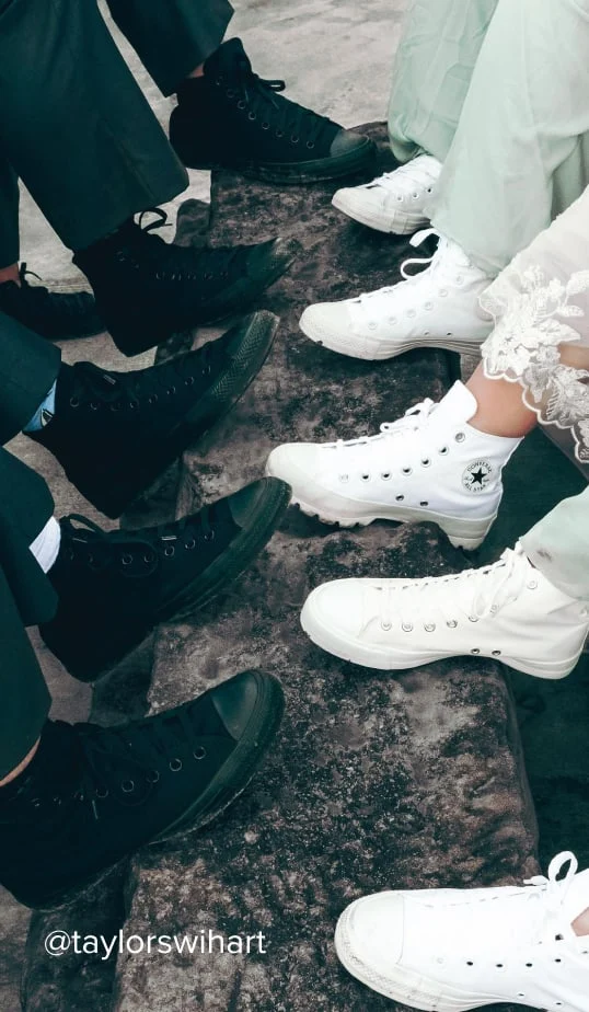 Converse Wedding Shoes