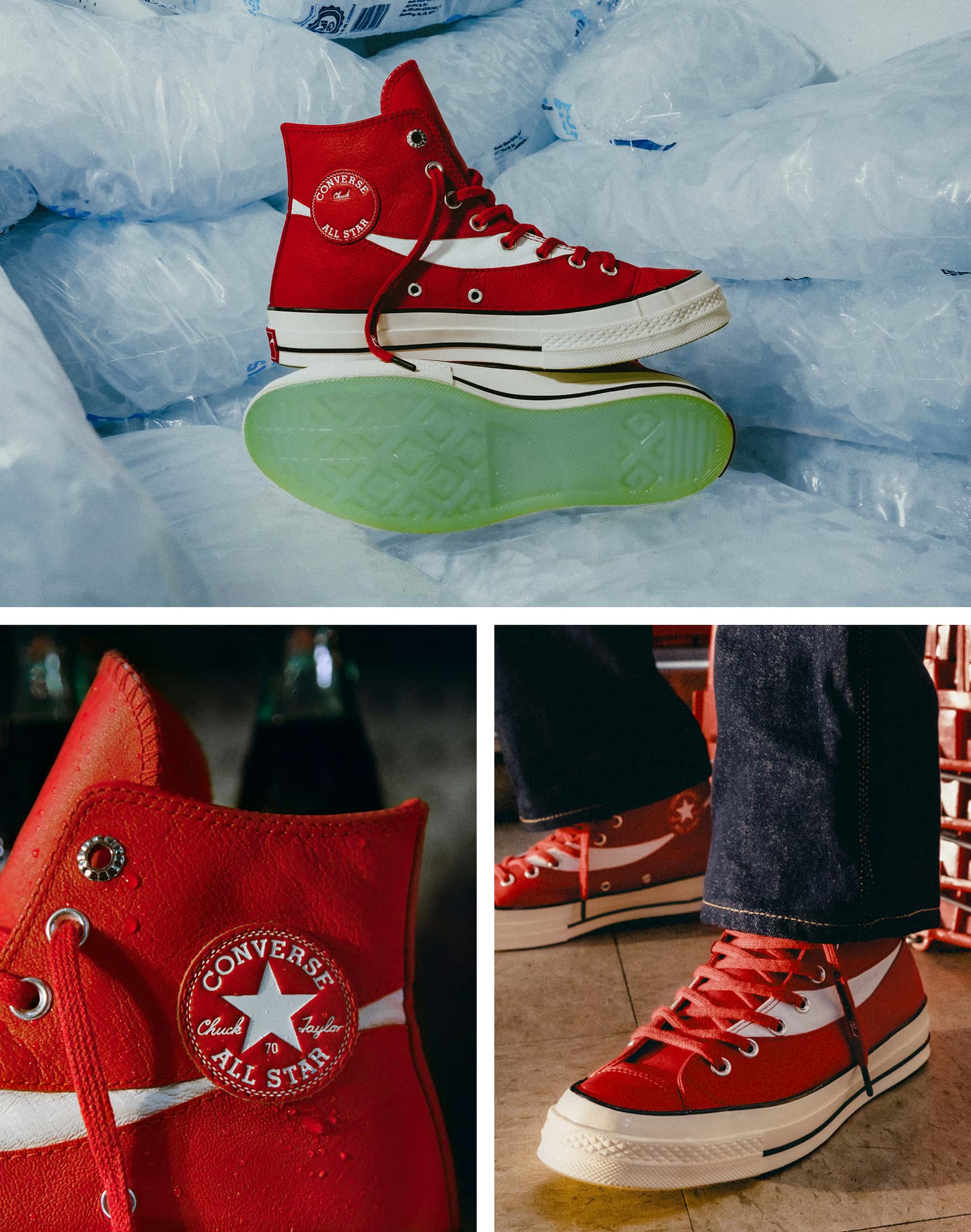 Converse x Coca-Cola Chuck 70 Leather Unisex High Top Shoe