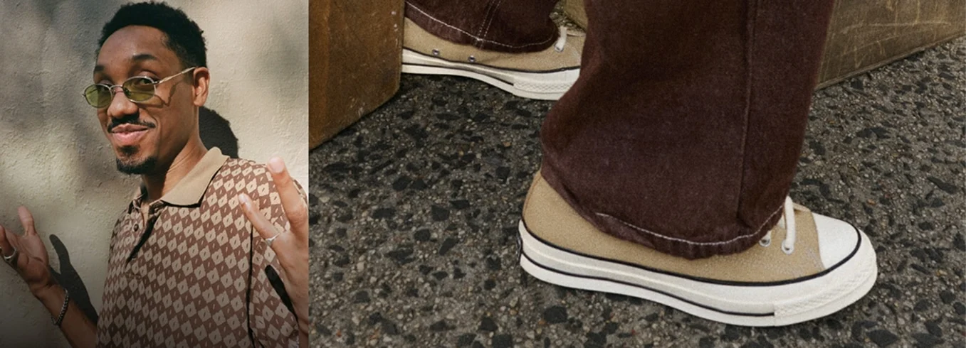 Tan High Top Chuck 70 Shoes