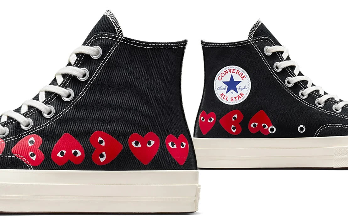 Shop Converse x PLAY Comme des Gar&ccedil;ons