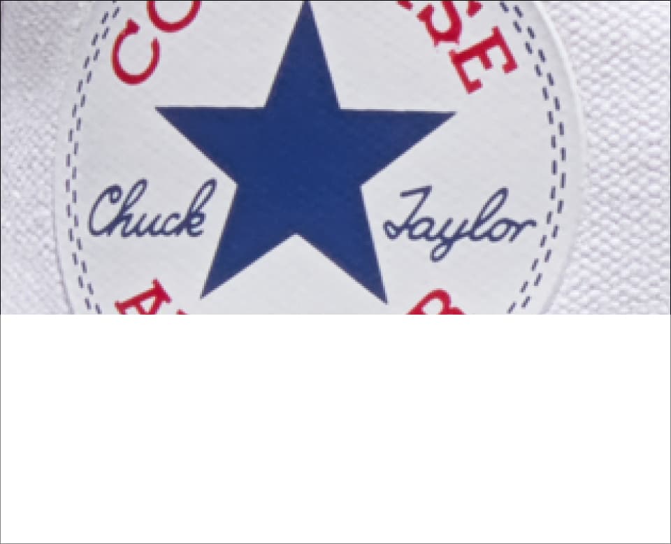 Patch of Chuck Taylor All Star Shoes