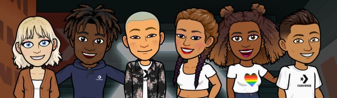 Converse Bitmoji Styles