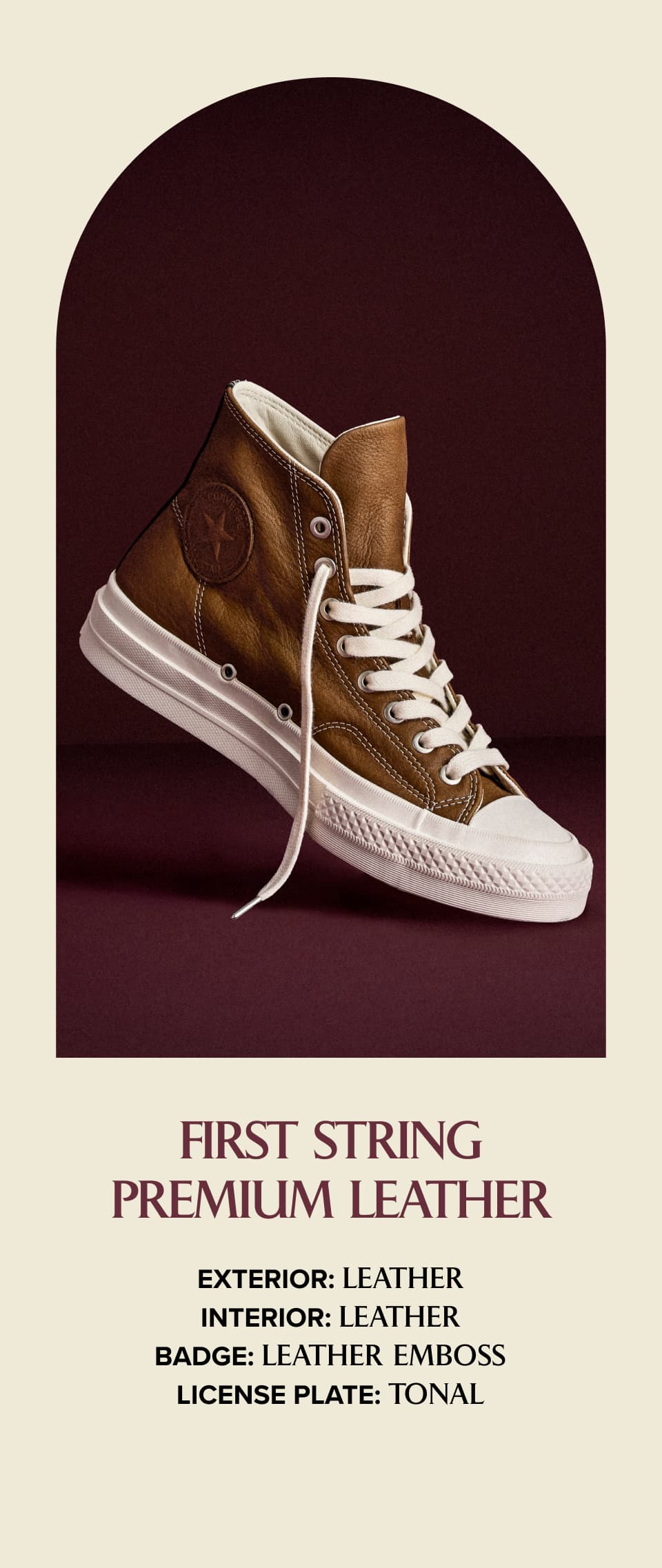 FIRST STRING PREMIUM LEATHER