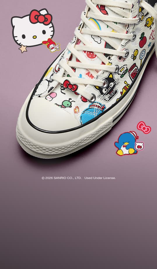 CONVERSE X HELLO KITTY AND FRIENDS