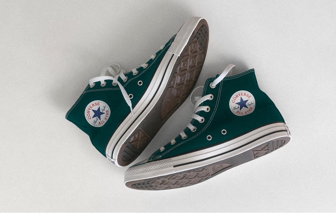 Converse Shoes in Steely Pine