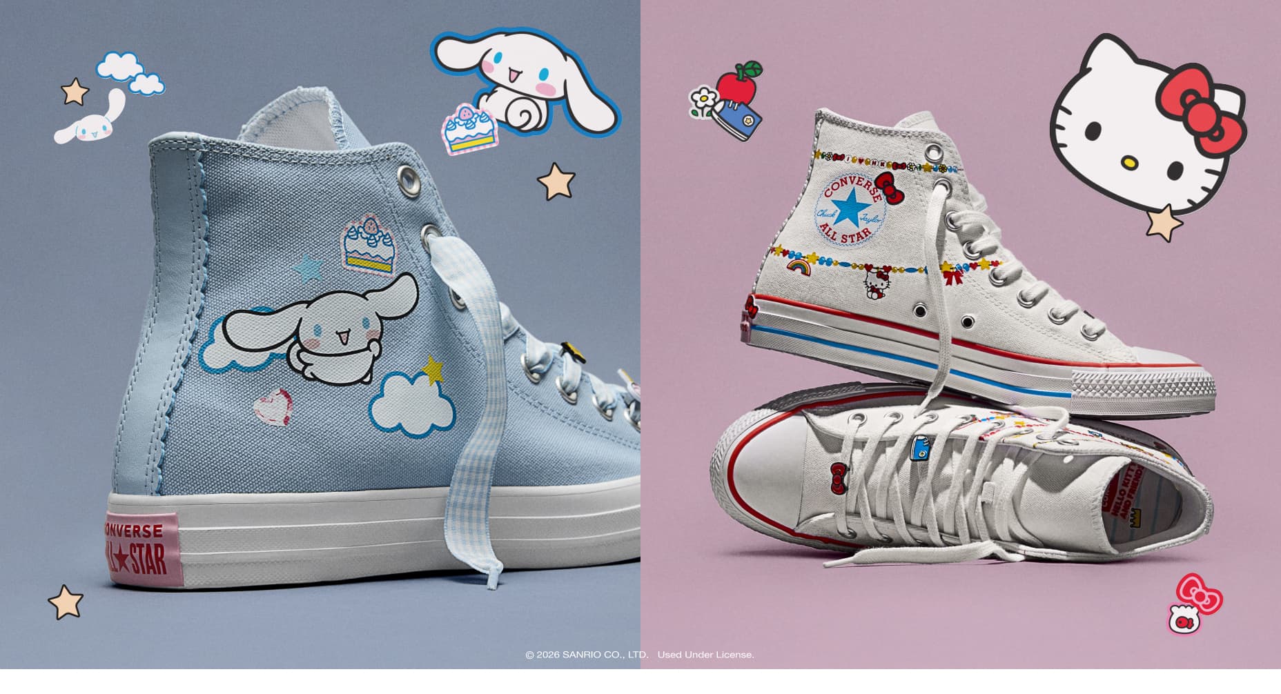 Converse x Hello Kitty And Friends Chuck Taylor All Star BFFS