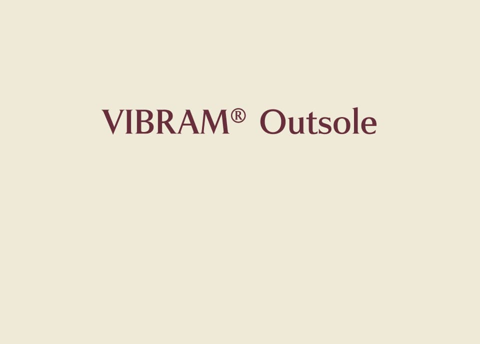 VIBRAM Outsole