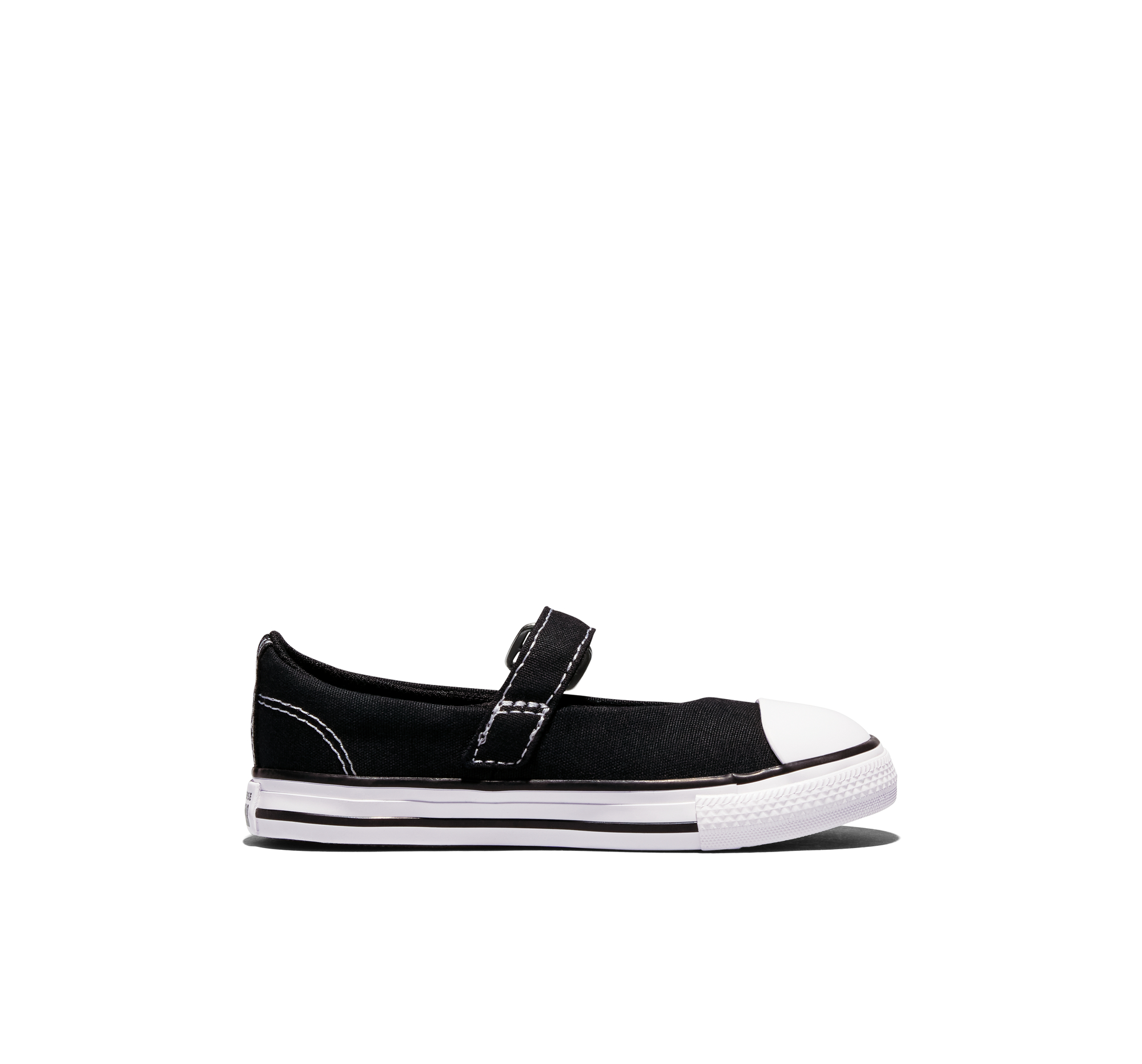 Converse Chuck Taylor All Star Dainty Mary Jane in Black/White/Black, Maat EU 24