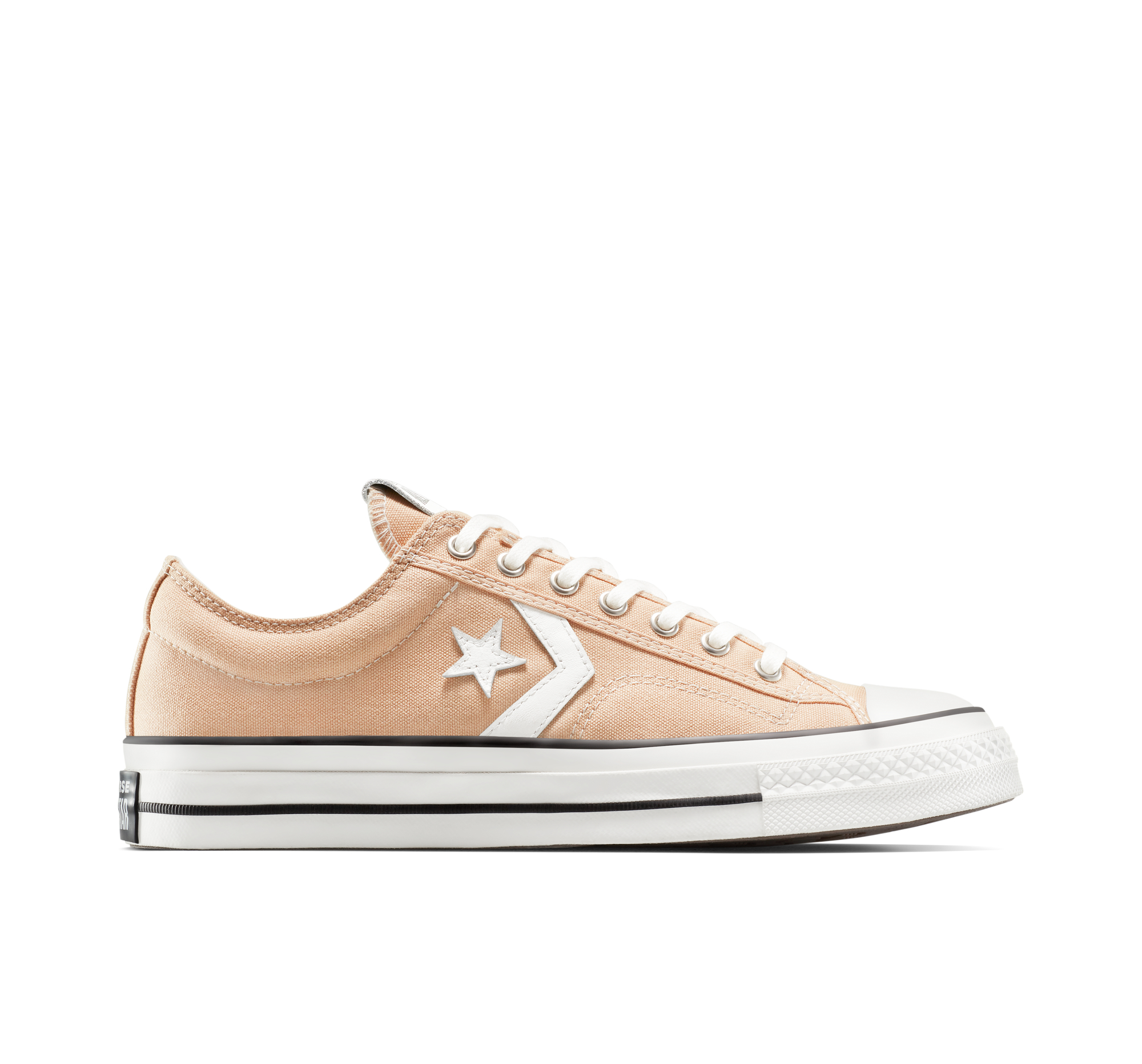 Converse Star Player 76 Scarpa Low Top, Cotone in Marrone, Taglia One Size