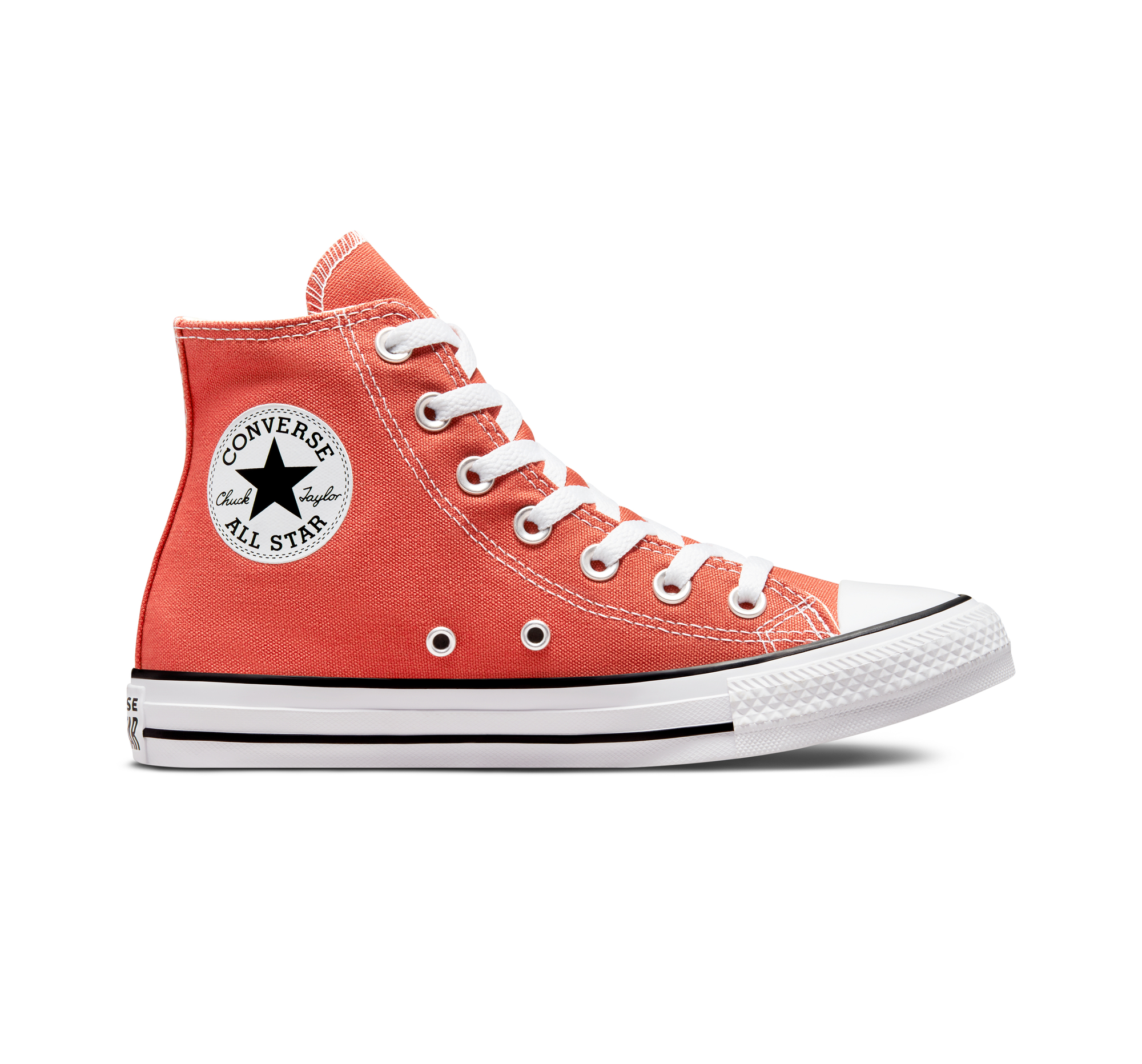 Scarpe Converse All Star Converse In Pelle Rosse Chuck Taylor All
