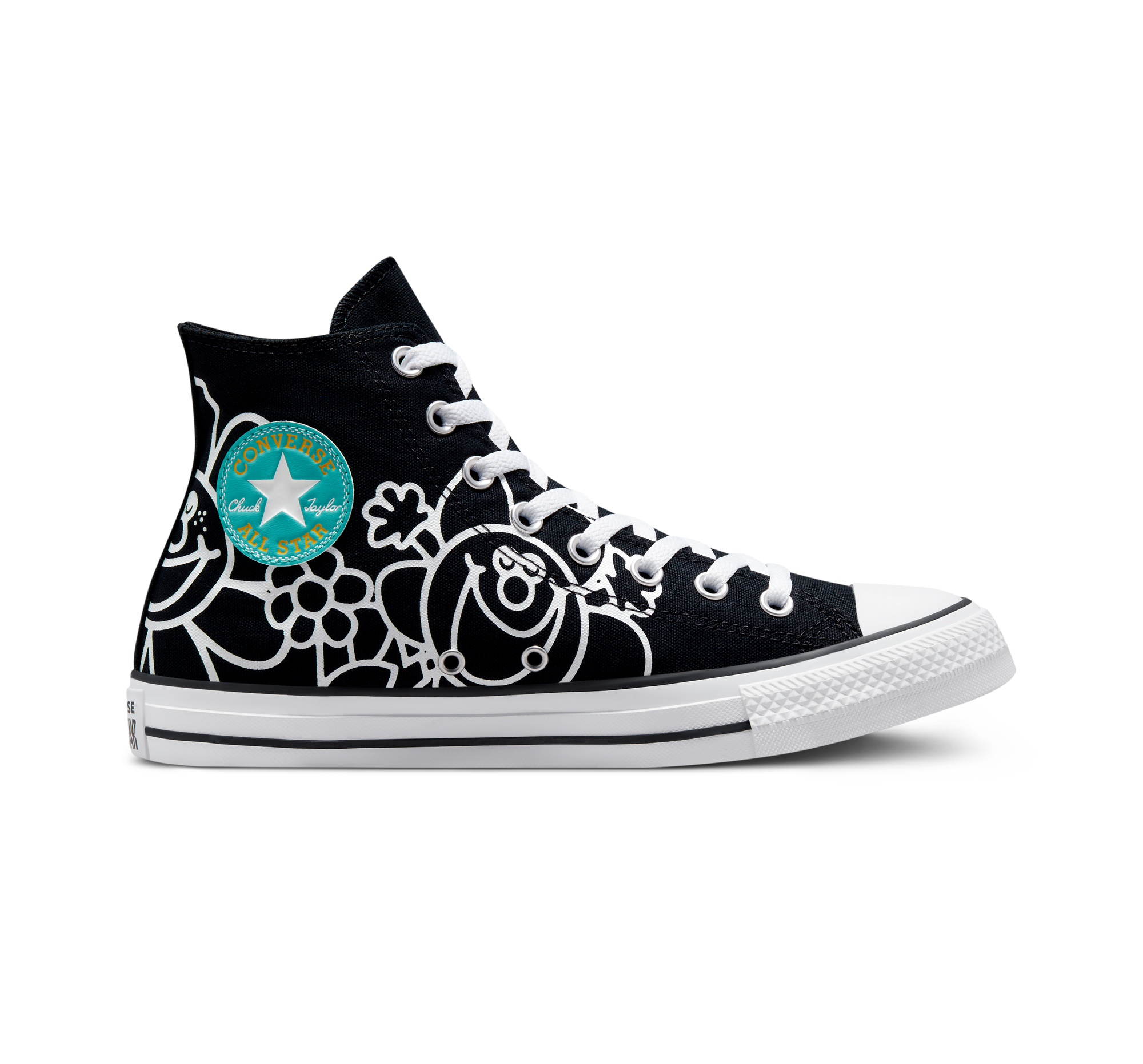 Chuck Taylor All Star Floral Unisex High-Top Shoe
