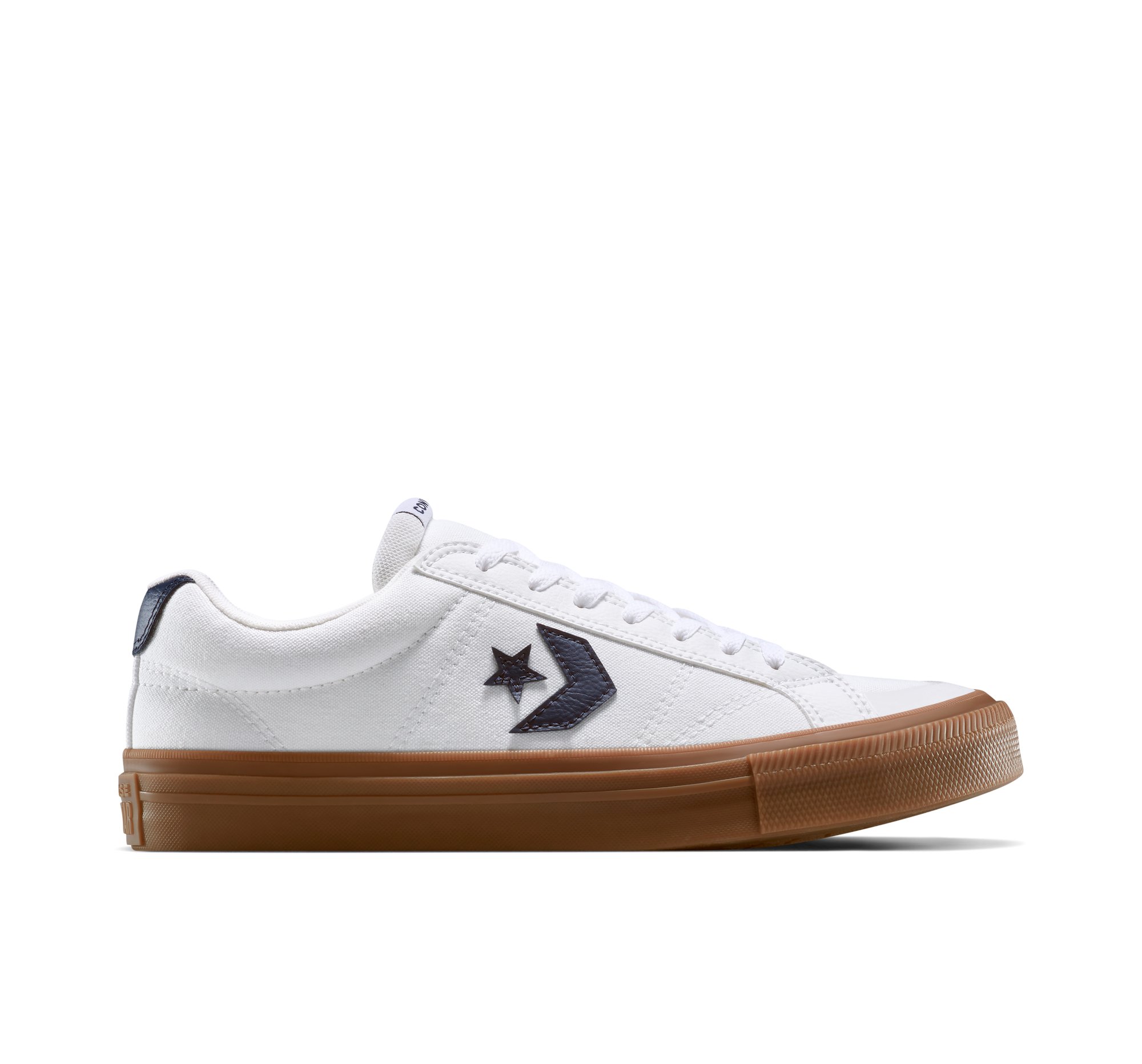 Converse Sport Casual Scarpa Low Top, Cotone in Bianco