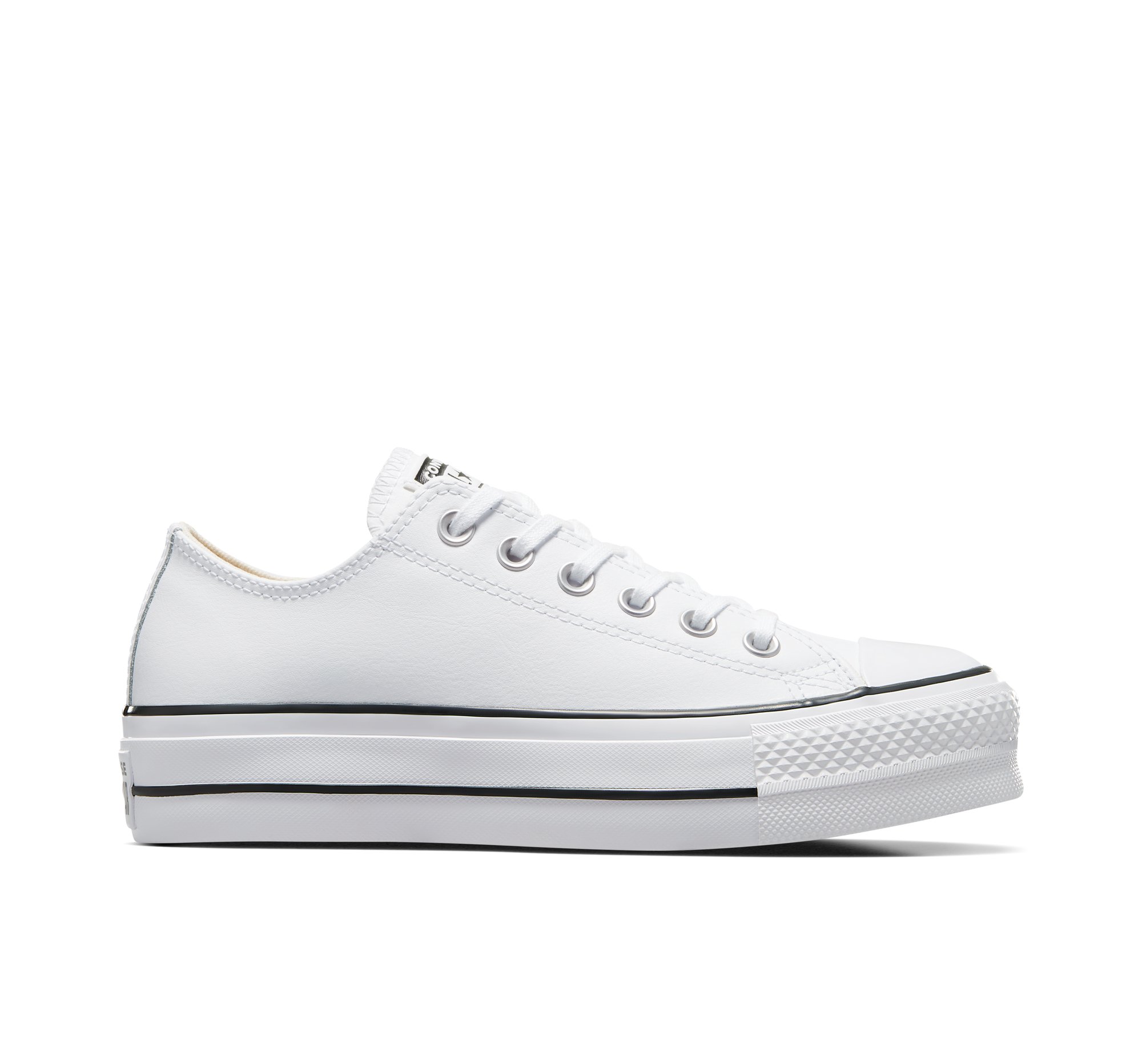 CONVERSE Chuck Taylor All Star Platform Clean Leather White