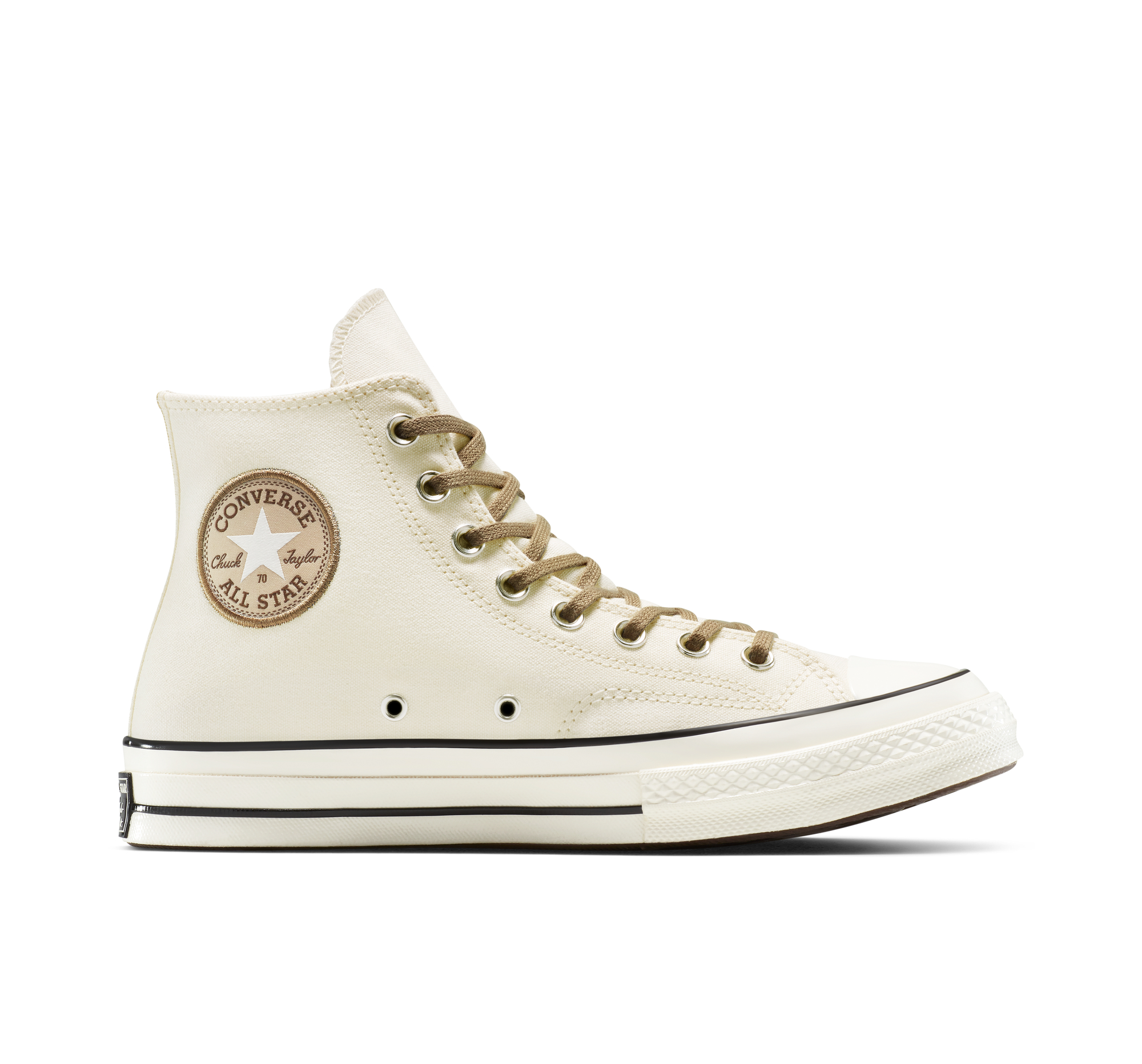 Converse Chuck 70 High 'Houndstooth Lining - Egret Swamp Core' | Cream | Men's Size 3.5 - A13290C