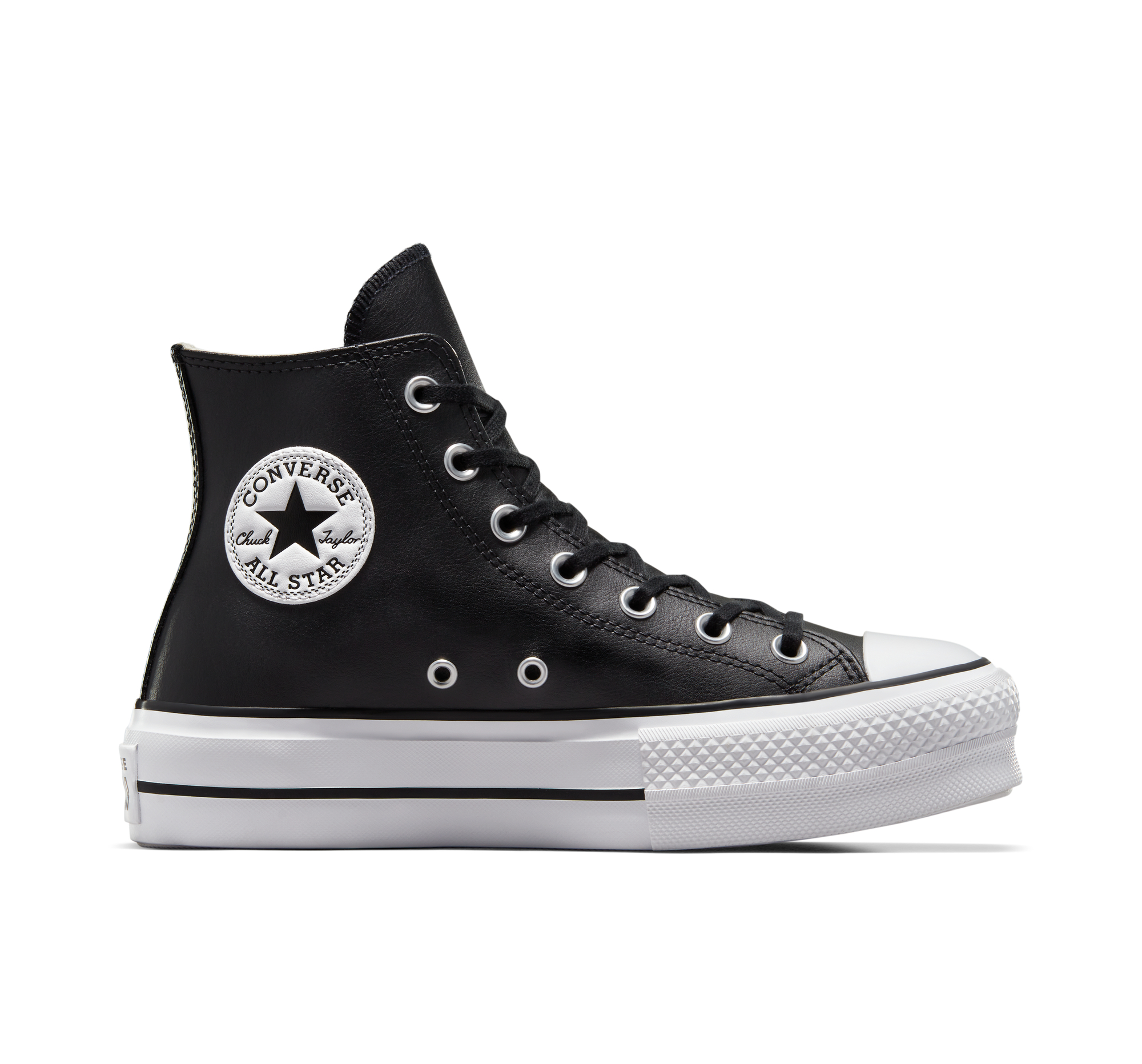 CONVERSE Chuck Taylor All Star Platform Leather White
