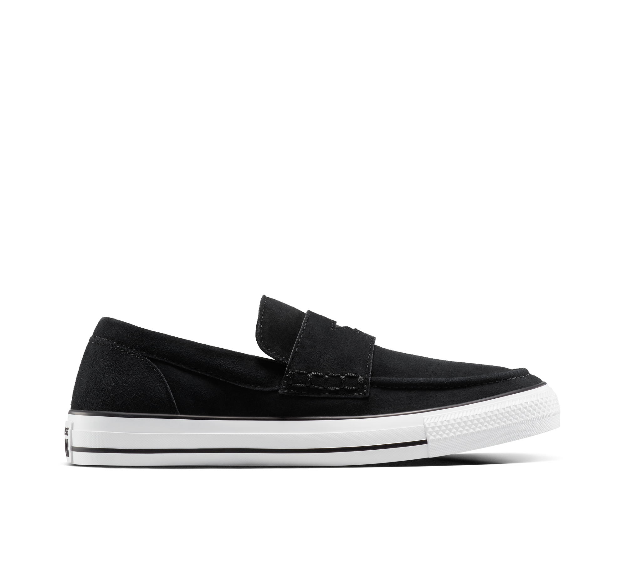 Converse Chuck Taylor All Star Loafer Scarpa Low Top, Suede in Nero
