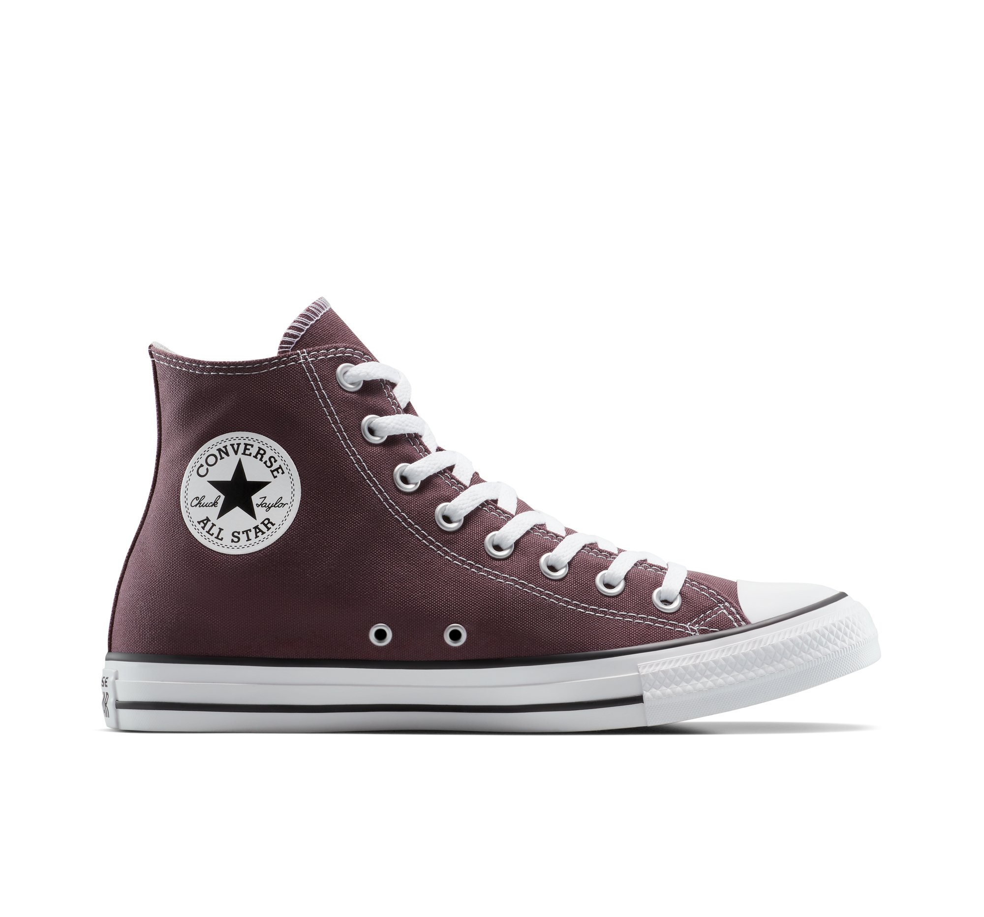 Converse Chuck Taylor All Star Scarpa High Top, Cotone in Marrone
