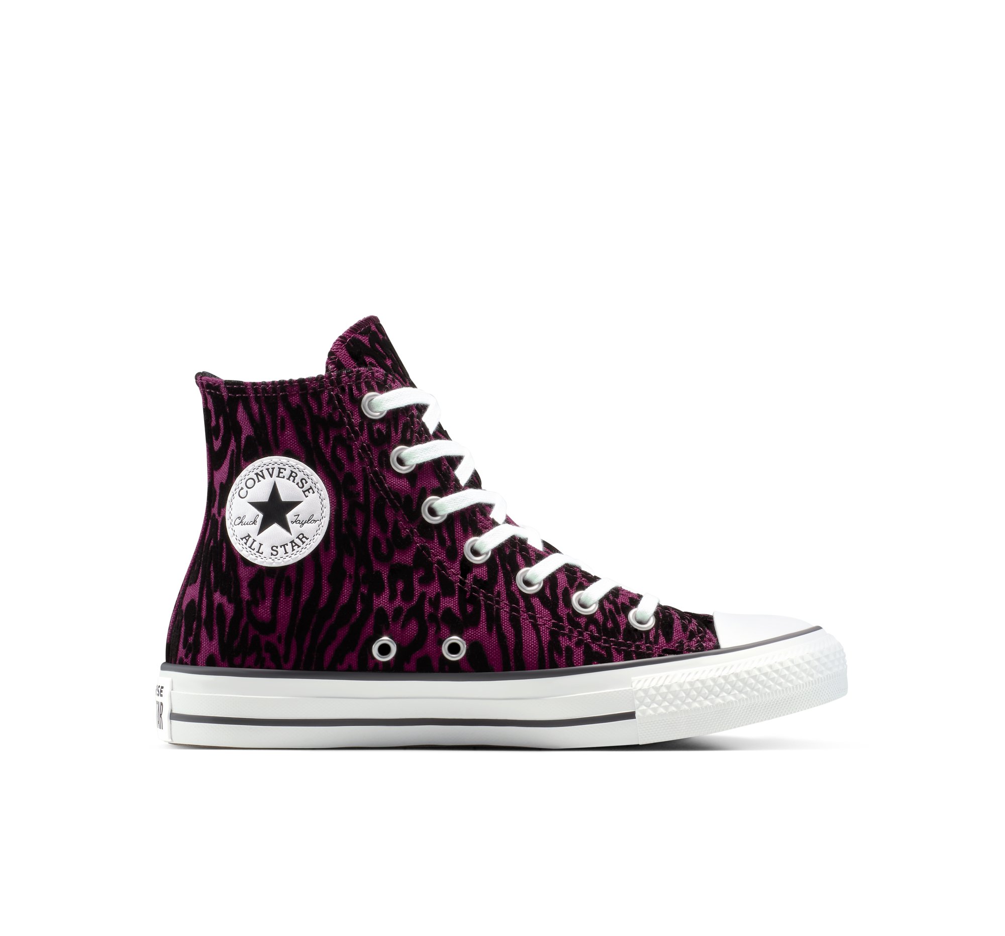 CONVERSE Chuck Taylor All Star Flocked Leopard Print