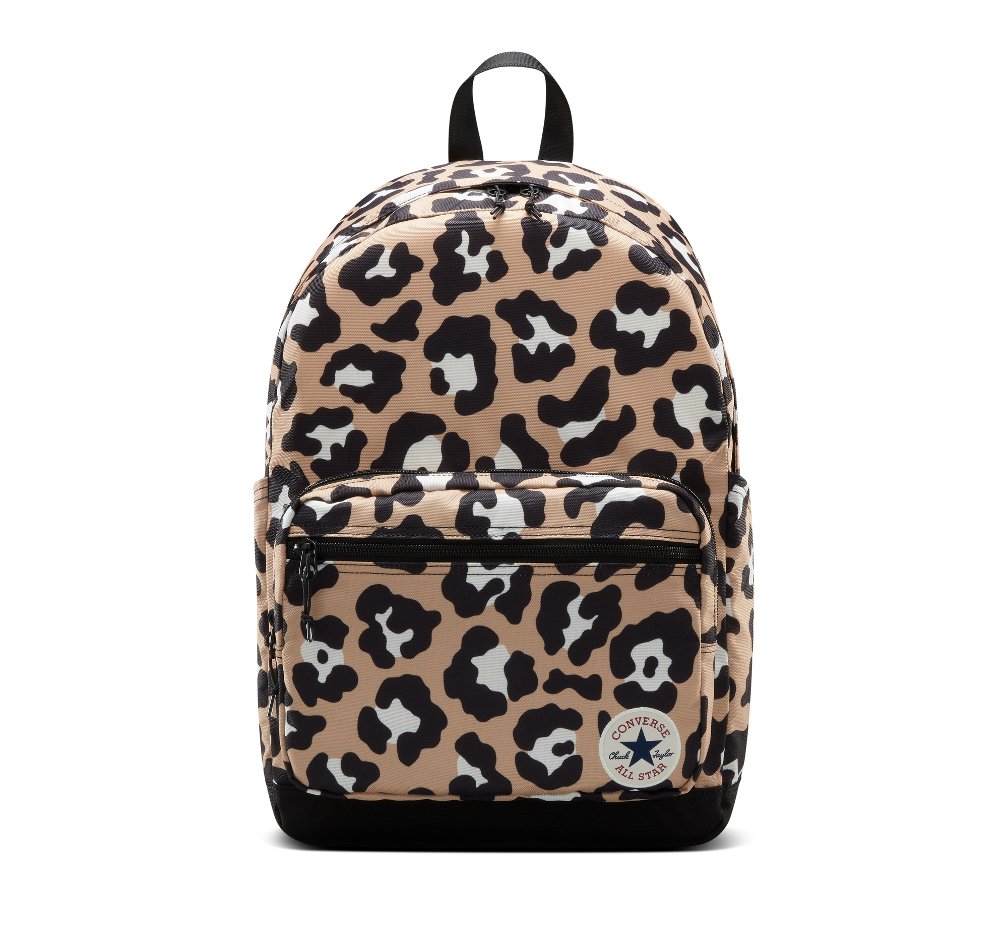 Converse Go 2 Leopard Backpack Zaino in Marrone, Taglia One Size
