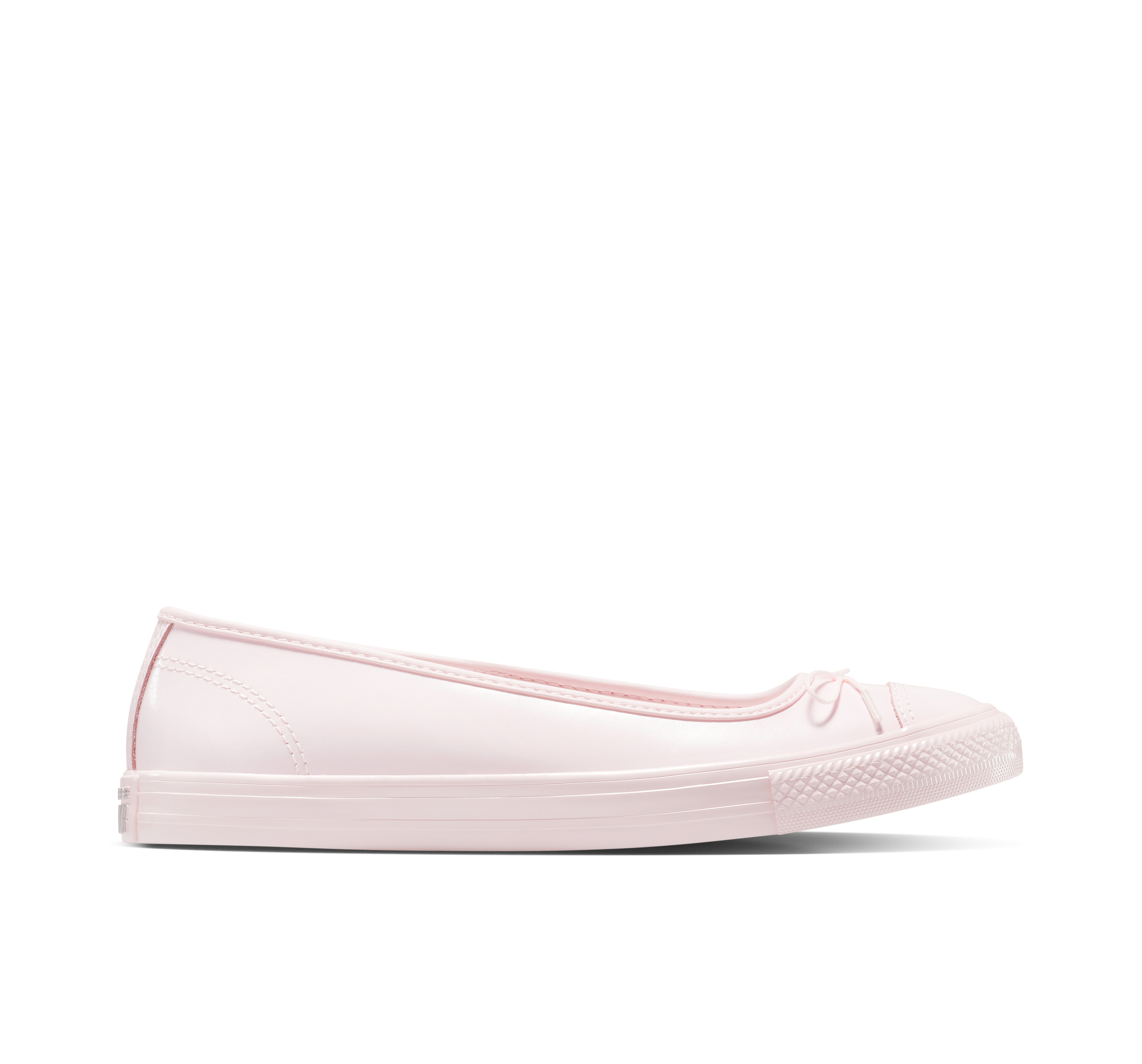 Converse Chuck Taylor All Star Dainty Ballerina Slip On Scarpa Low Top, Pelle da Donna in Rosa