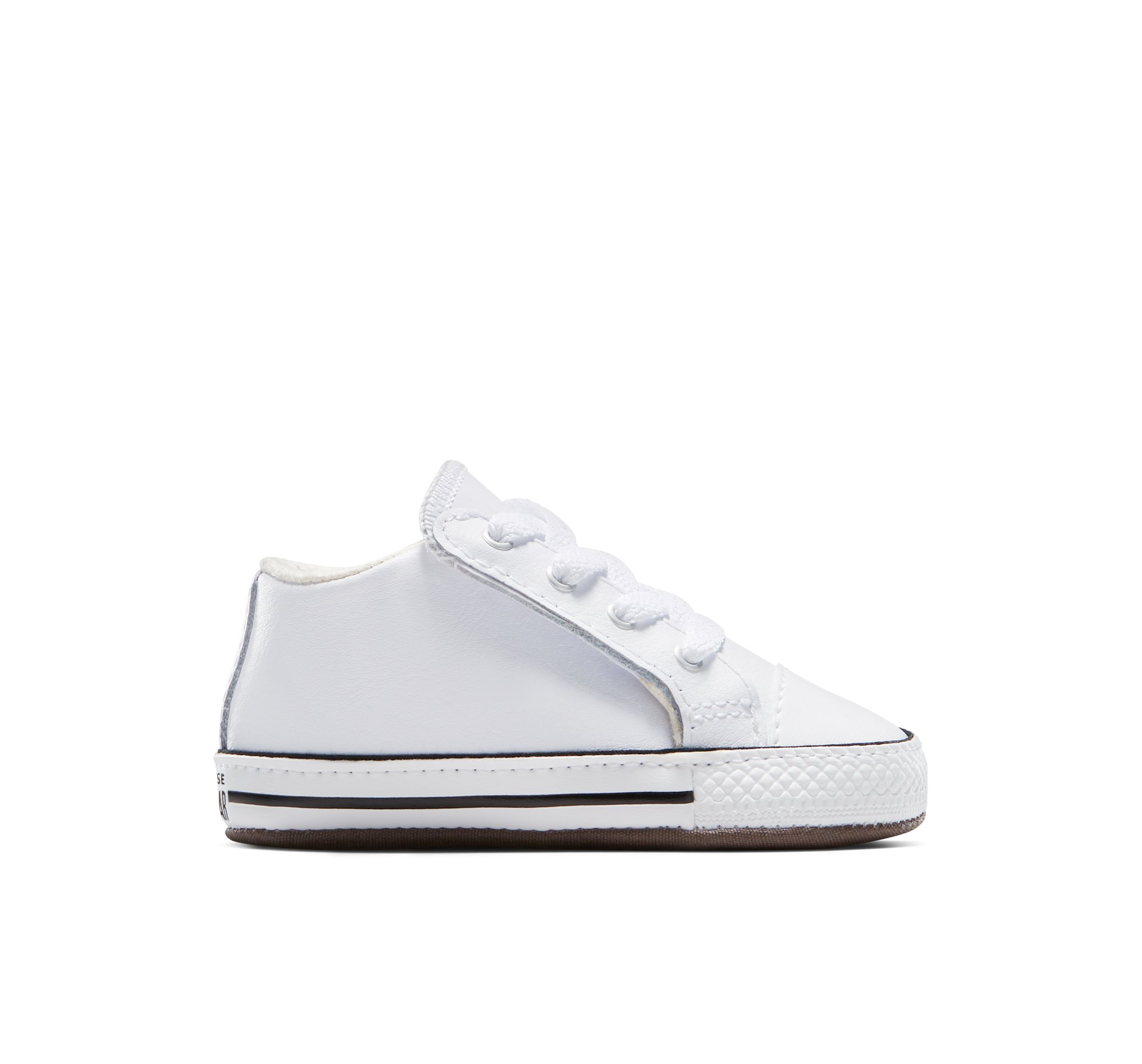 Converse Chuck Taylor All Star Cribster Scarpa Mid Top, Pelle da Bambini in Bianco