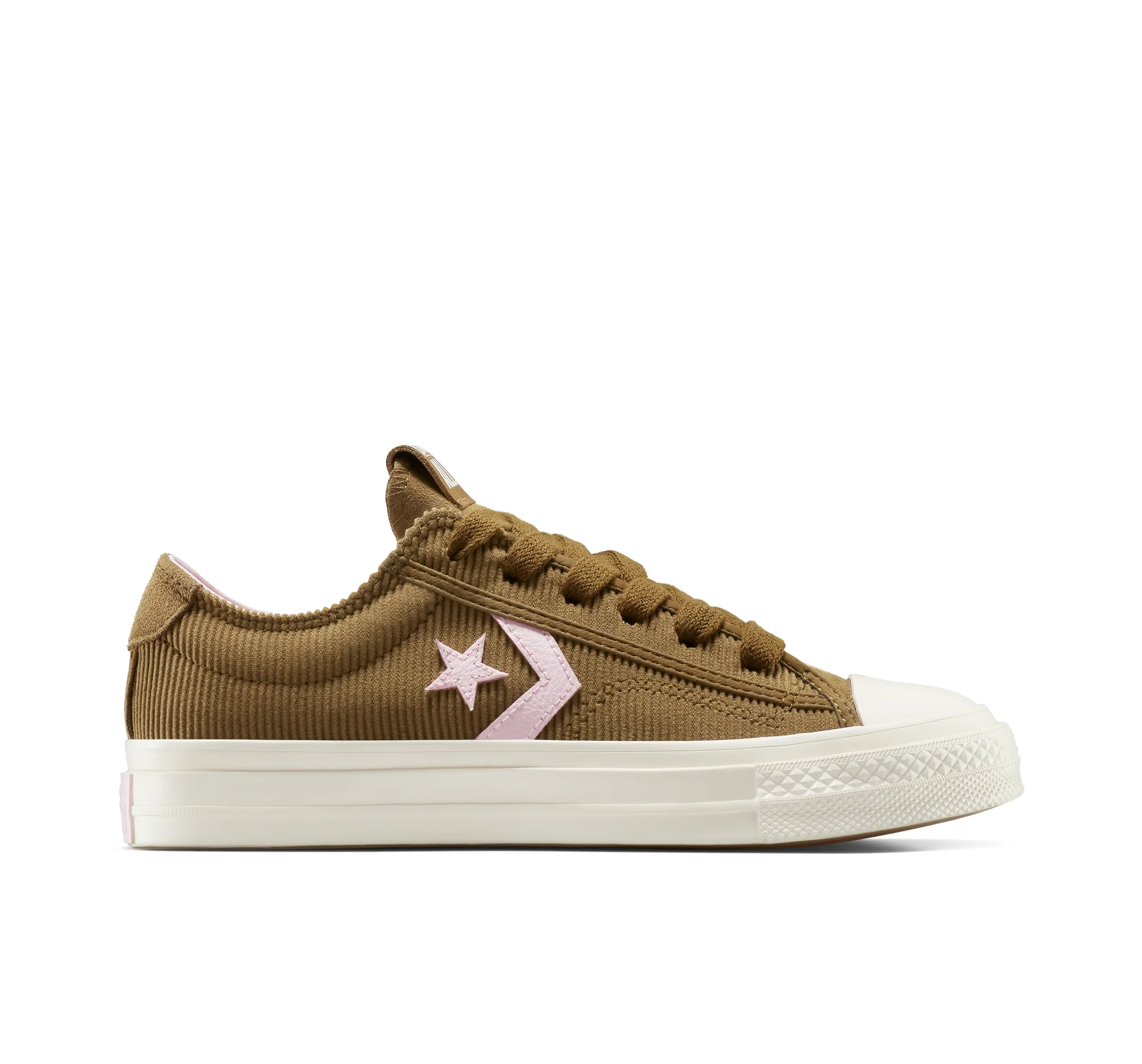 Converse Star Player 76 Suede & Corduroy Scarpa Low Top in Marrone