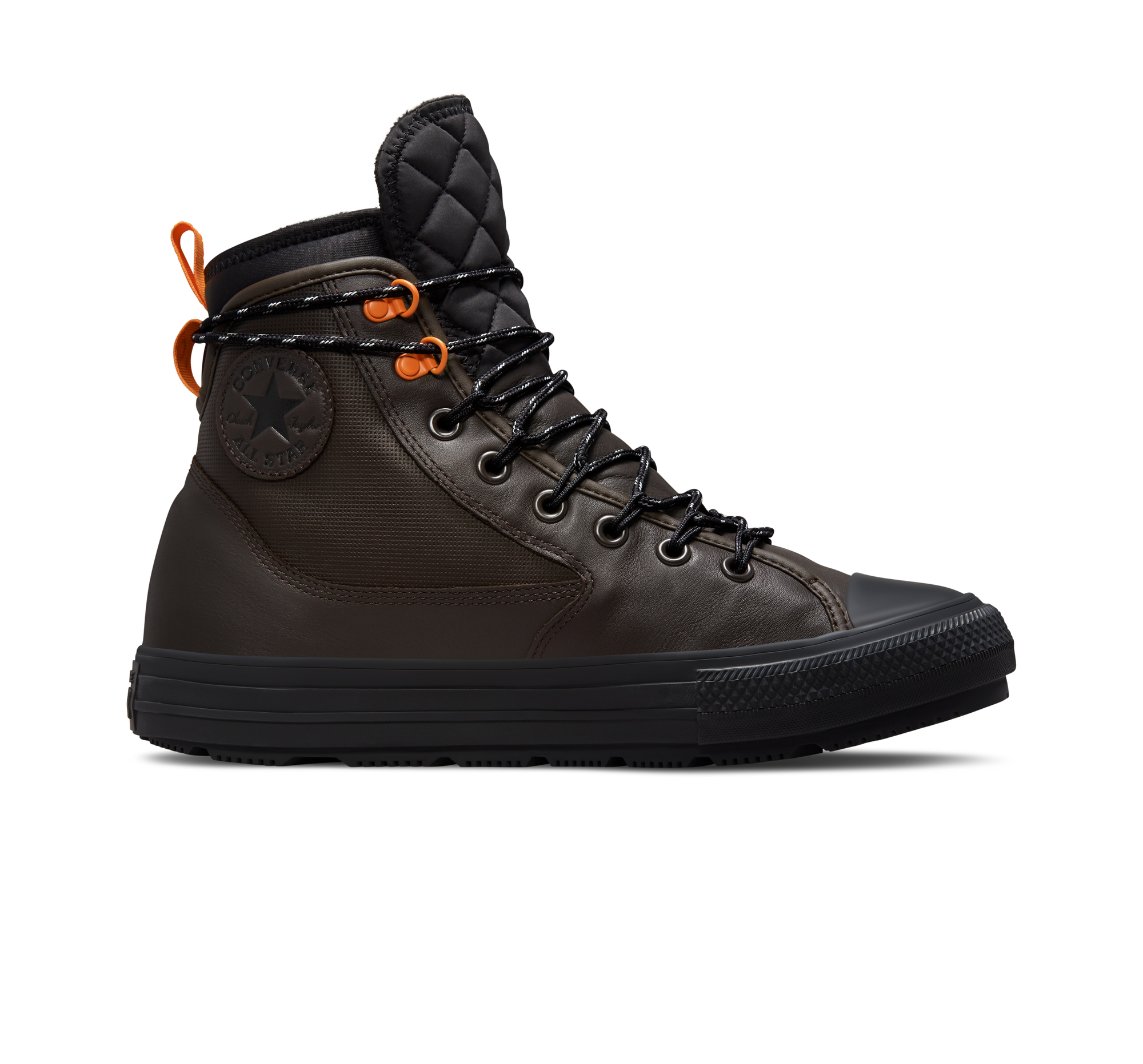Water proof converse All Star A00721C Utility High Top Trainers Dark Brown Converse Chuck Taylor All Star Equip Waterproof High-Top  main image 2