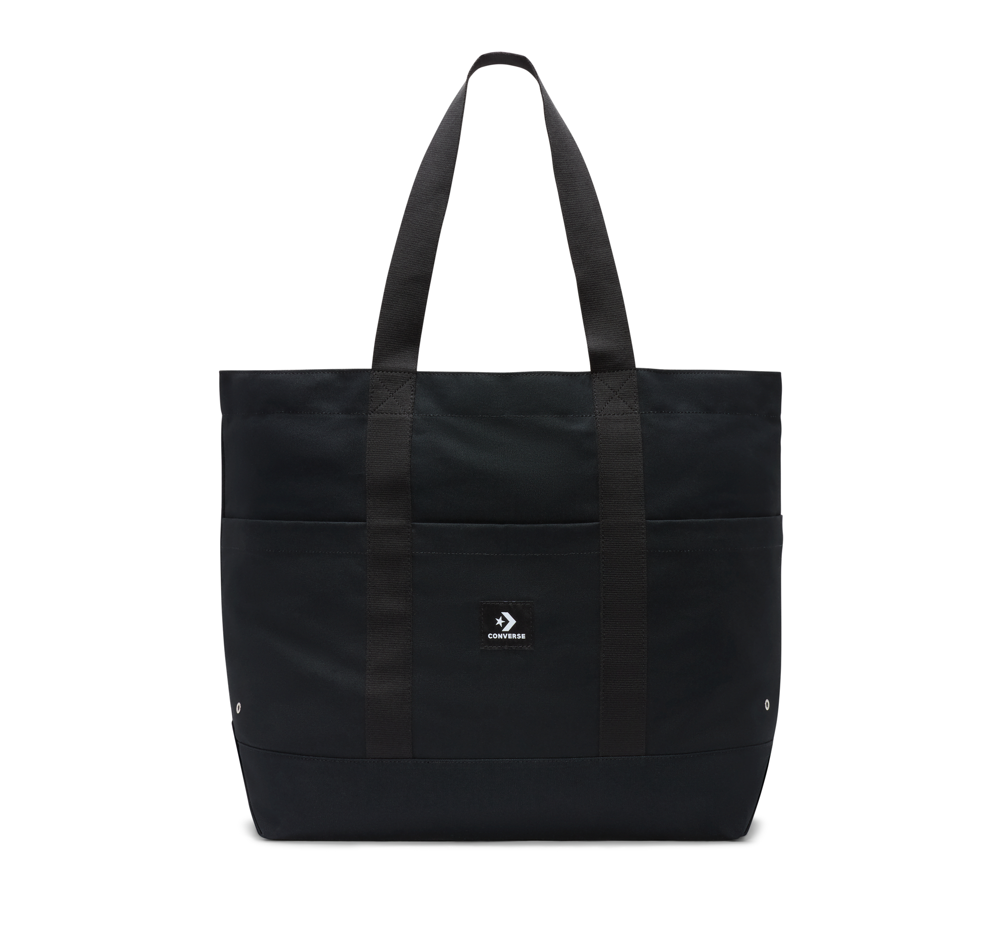 Converse Premium Heavyweight Canvas Tote Bag Borsa in Nero, Taglia One Size