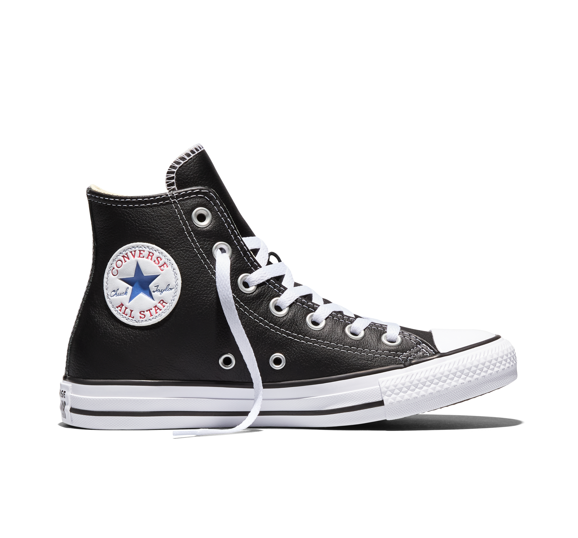 Converse Chuck Taylor All Star Mono Leather Scarpa High Top, Pelle in Nero, Taglia 35