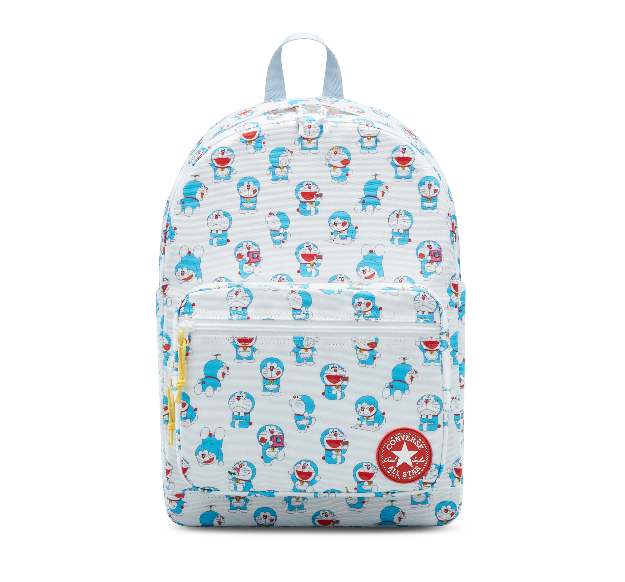 Converse X Doraemon Go 2 Backpack Borsa in Bianco, Taglia One Size