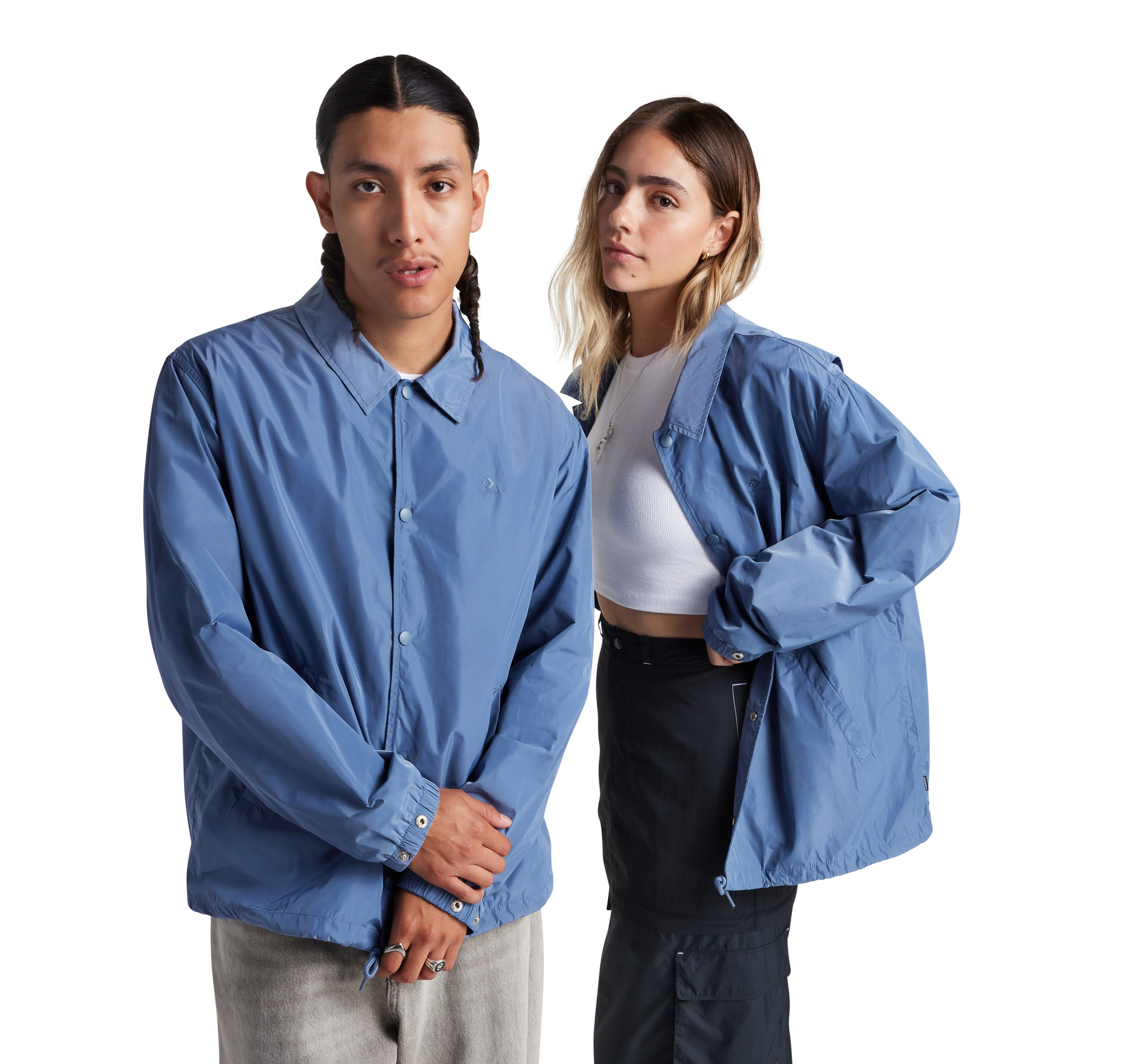 CONVERSE Go-To Andover Coach's Jacket Blue