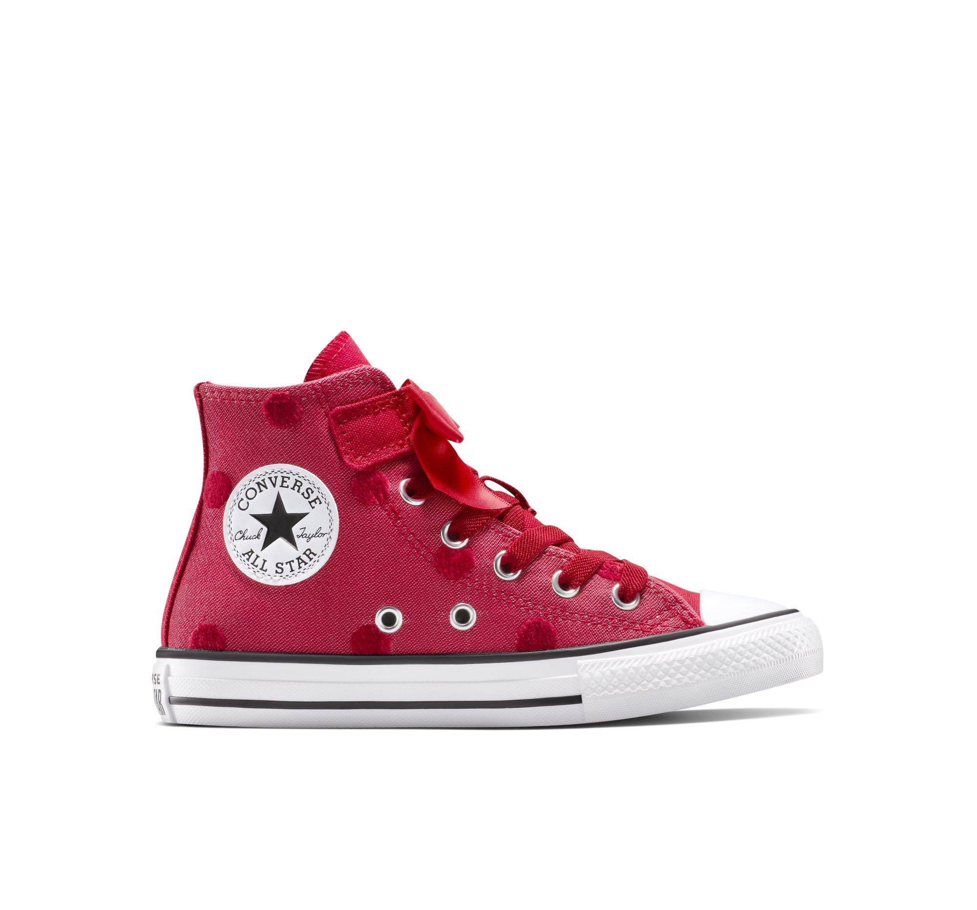 CONVERSE Chuck Taylor All Star Polka Dots & Bow Easy On