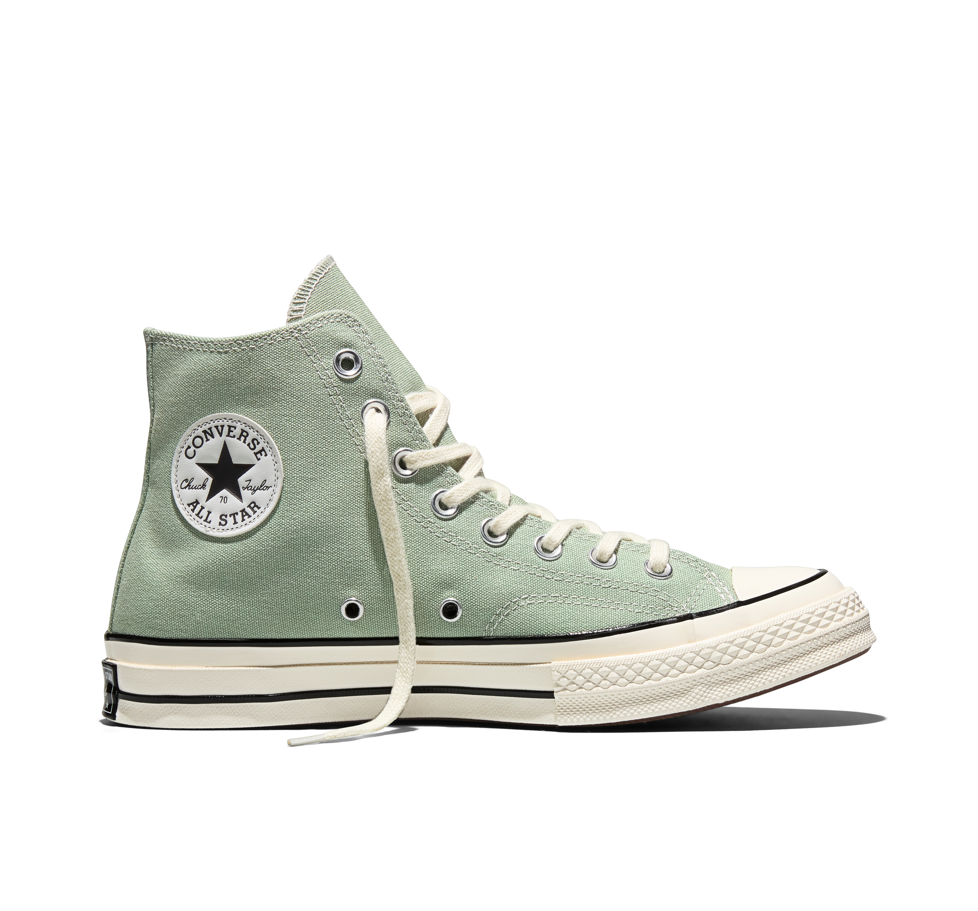 Converse Chuck 70 Vintage Canvas in Thyme Again Green/Egret/Black, Maat EU 46