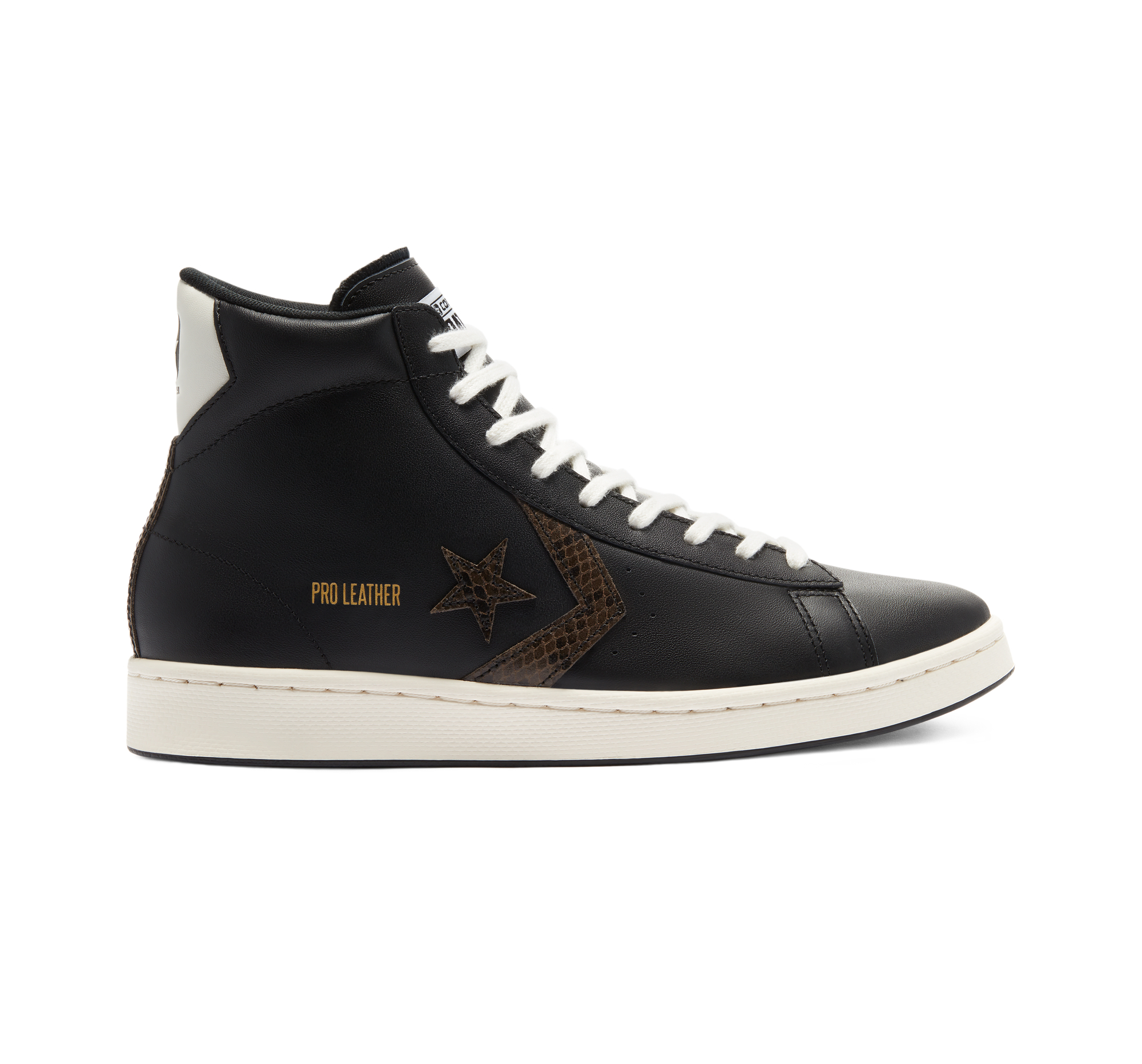 靴 SERPENT Pro Leather Snake Print Unisex High-Top Shoe