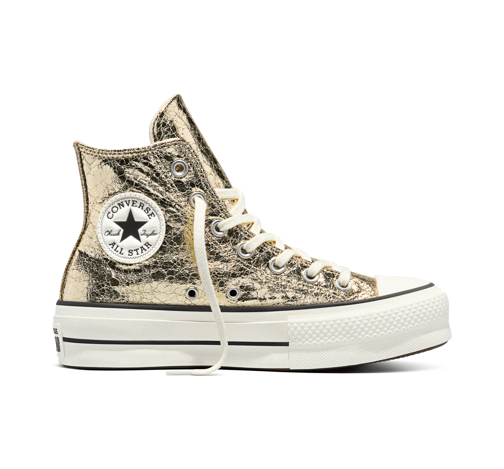 CONVERSE Chuck Taylor All Star Lift Platform Metallic Crackle