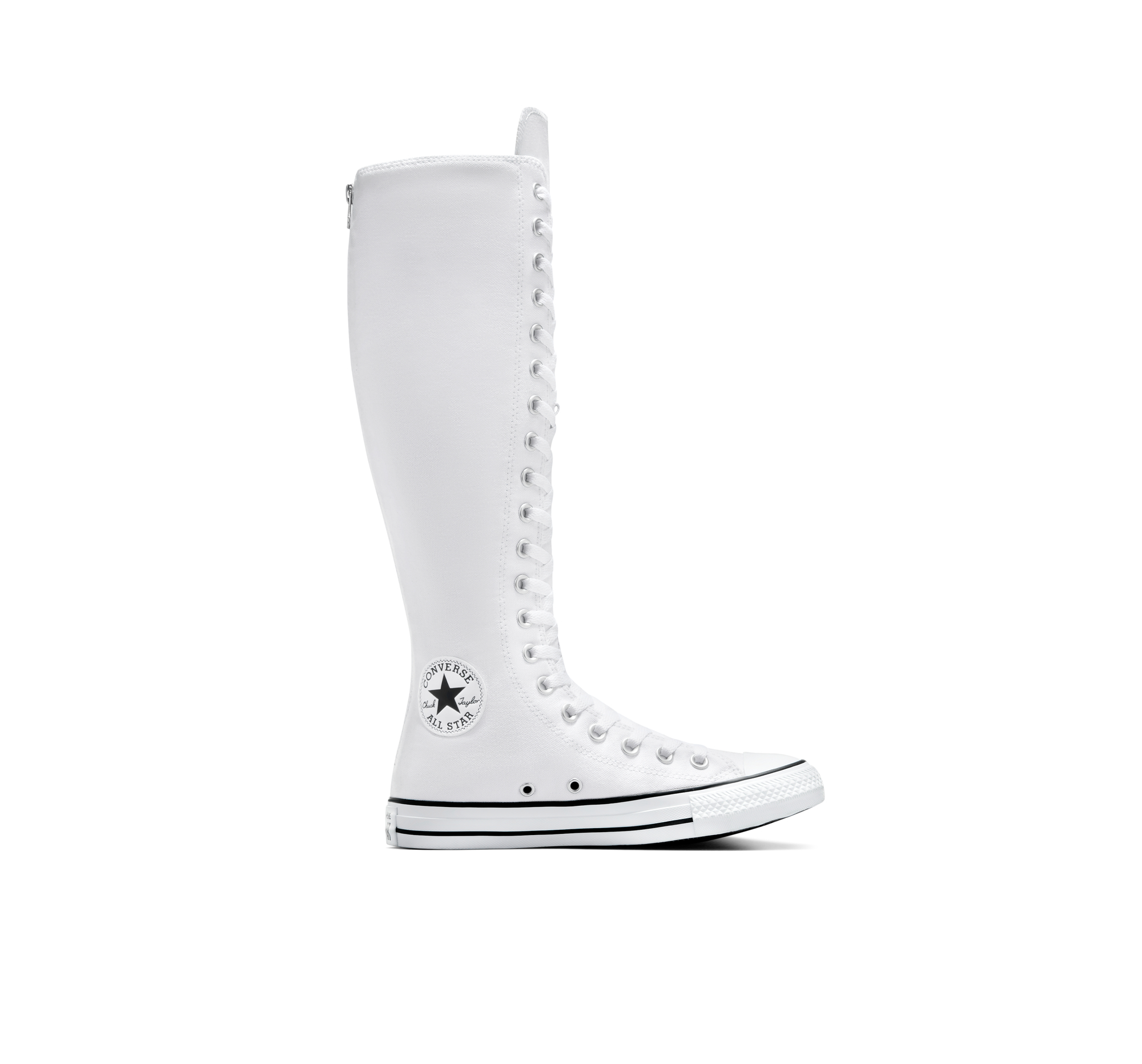 Converse Chuck Taylor All Star Xxhi Scarpa High Top, Cotone in Bianco