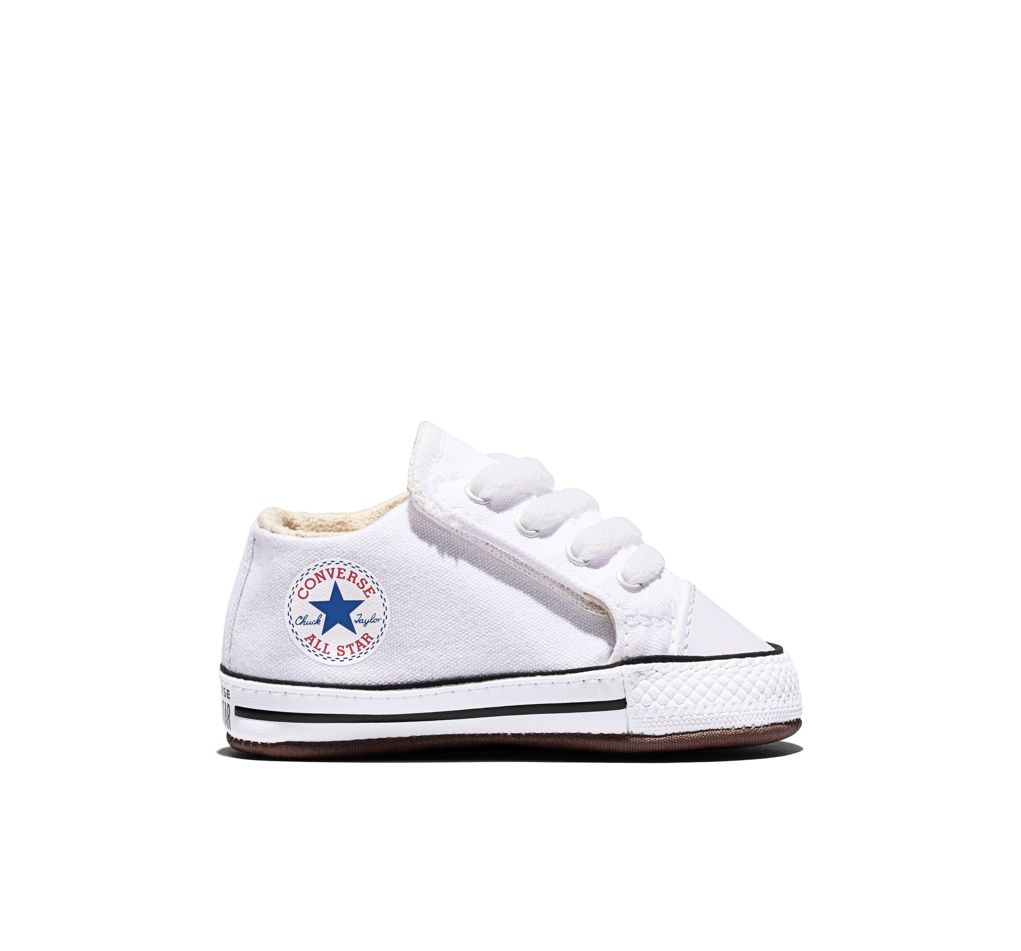 Converse Chuck Taylor All Star Cribster Scarpa Mid Top, Cotone da Bambini in Bianco, Taglia 17