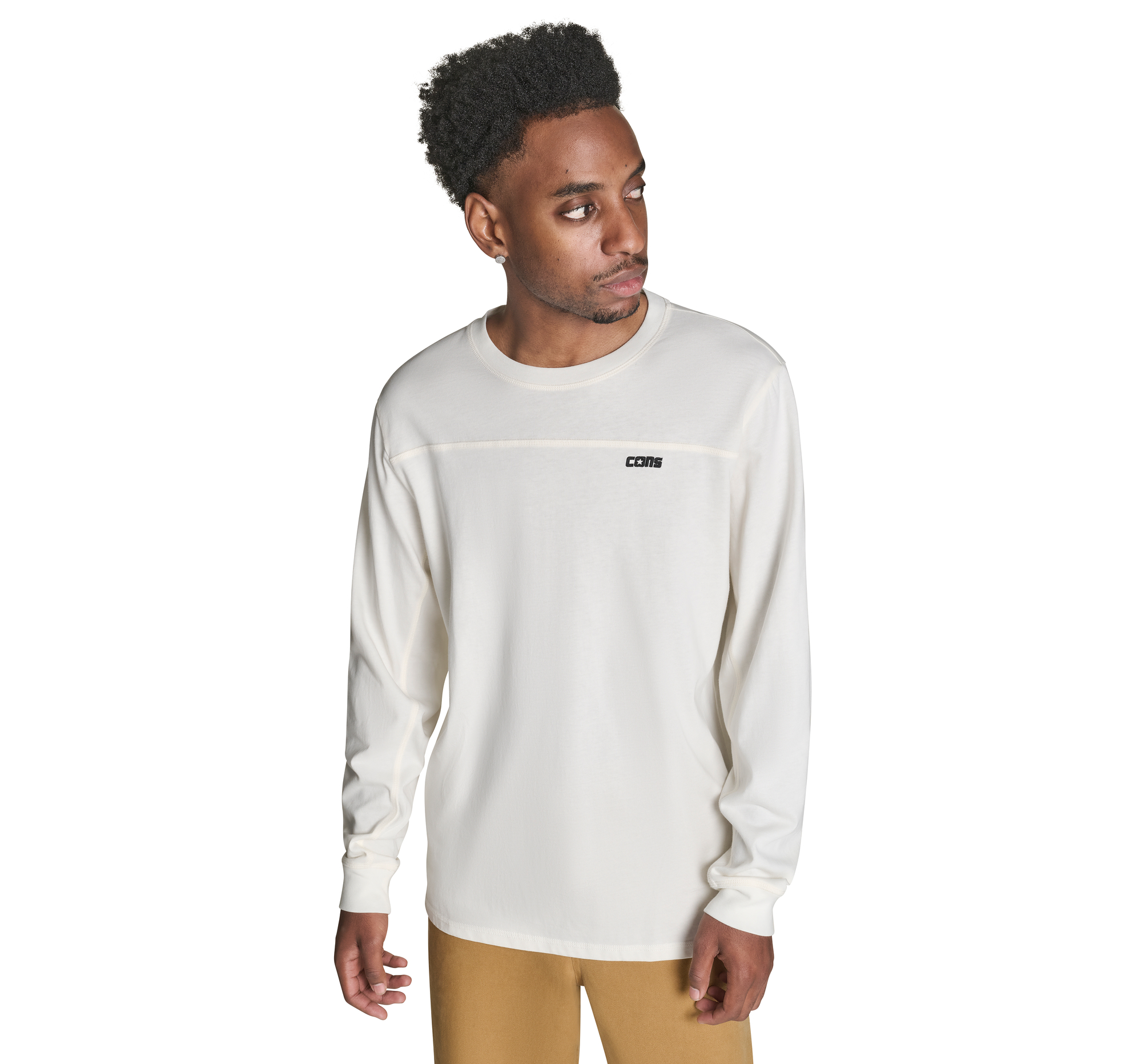 CONS Logo Long Sleeve T-Shirt Men's T-Shirt. Converse.com