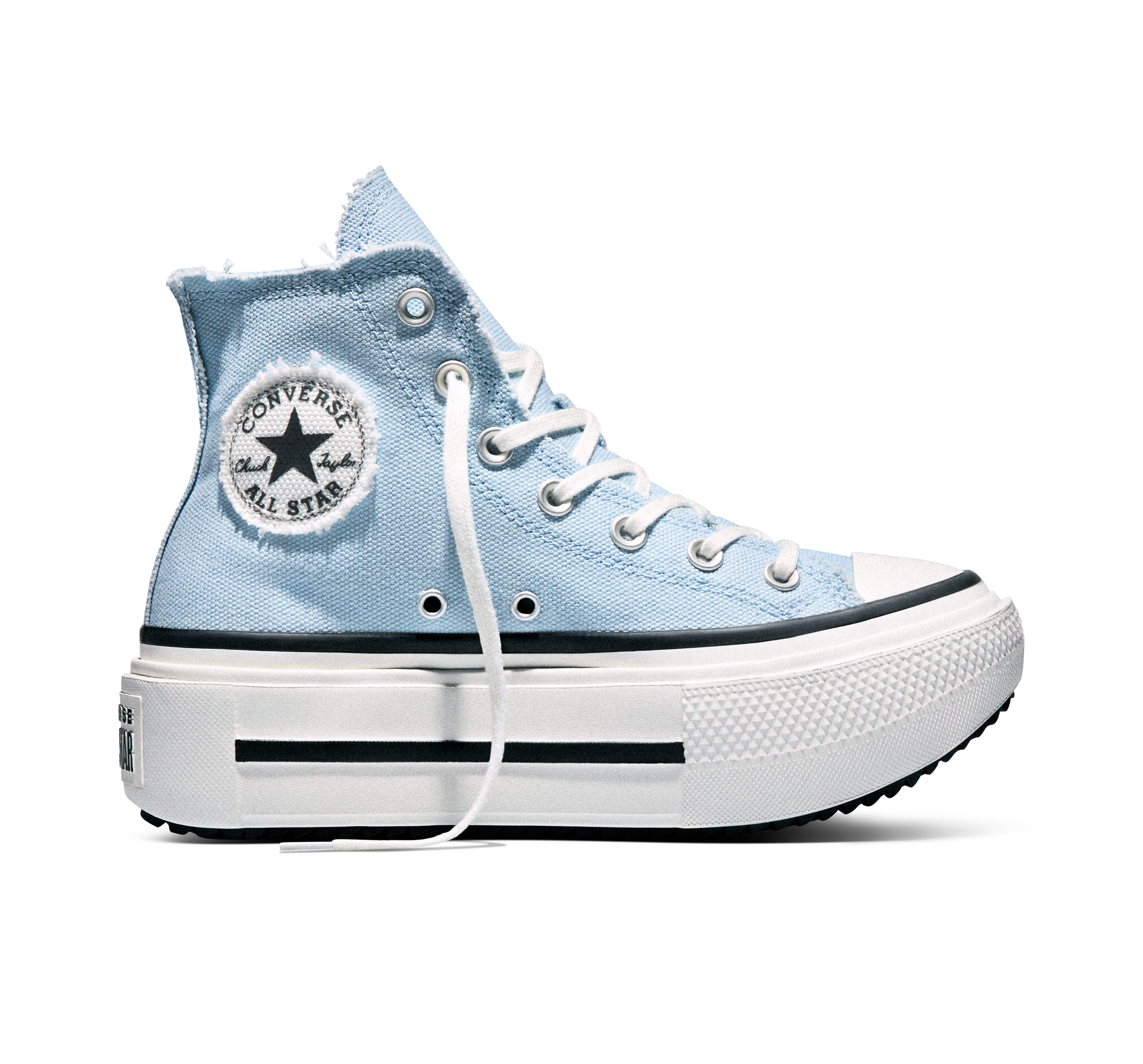 Chuck Taylor All Star Lift Double Stack Platform Distressed