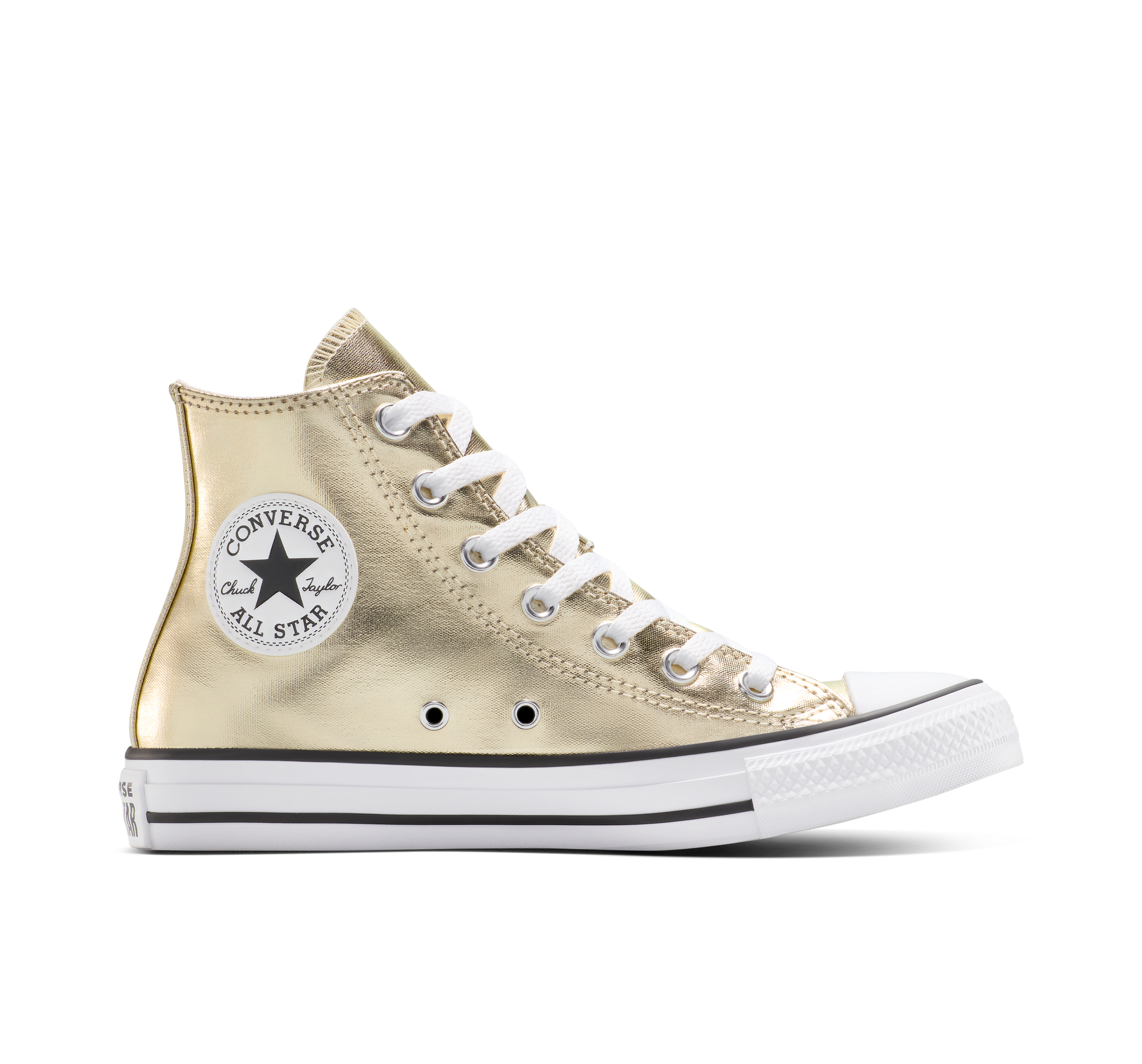 Chuck Taylor All Star Metallic Unisex High Top Shoe. Converse.com
