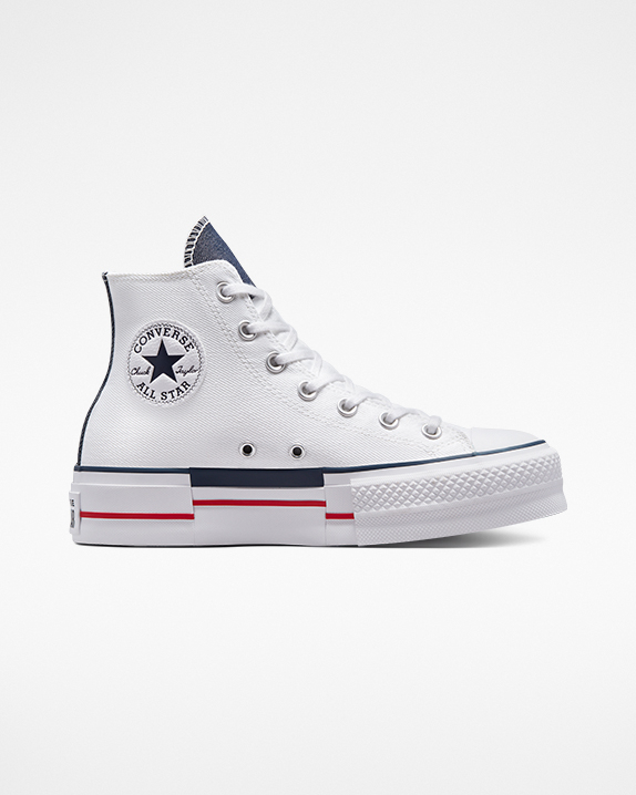 Chuck Taylor All Star Lift Platform Retro Denim Women's High Top