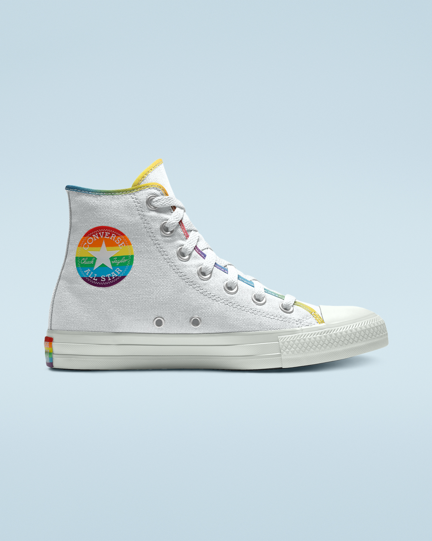 jordan customizable shoes on Custom Pride Chuck Taylor All Star By You