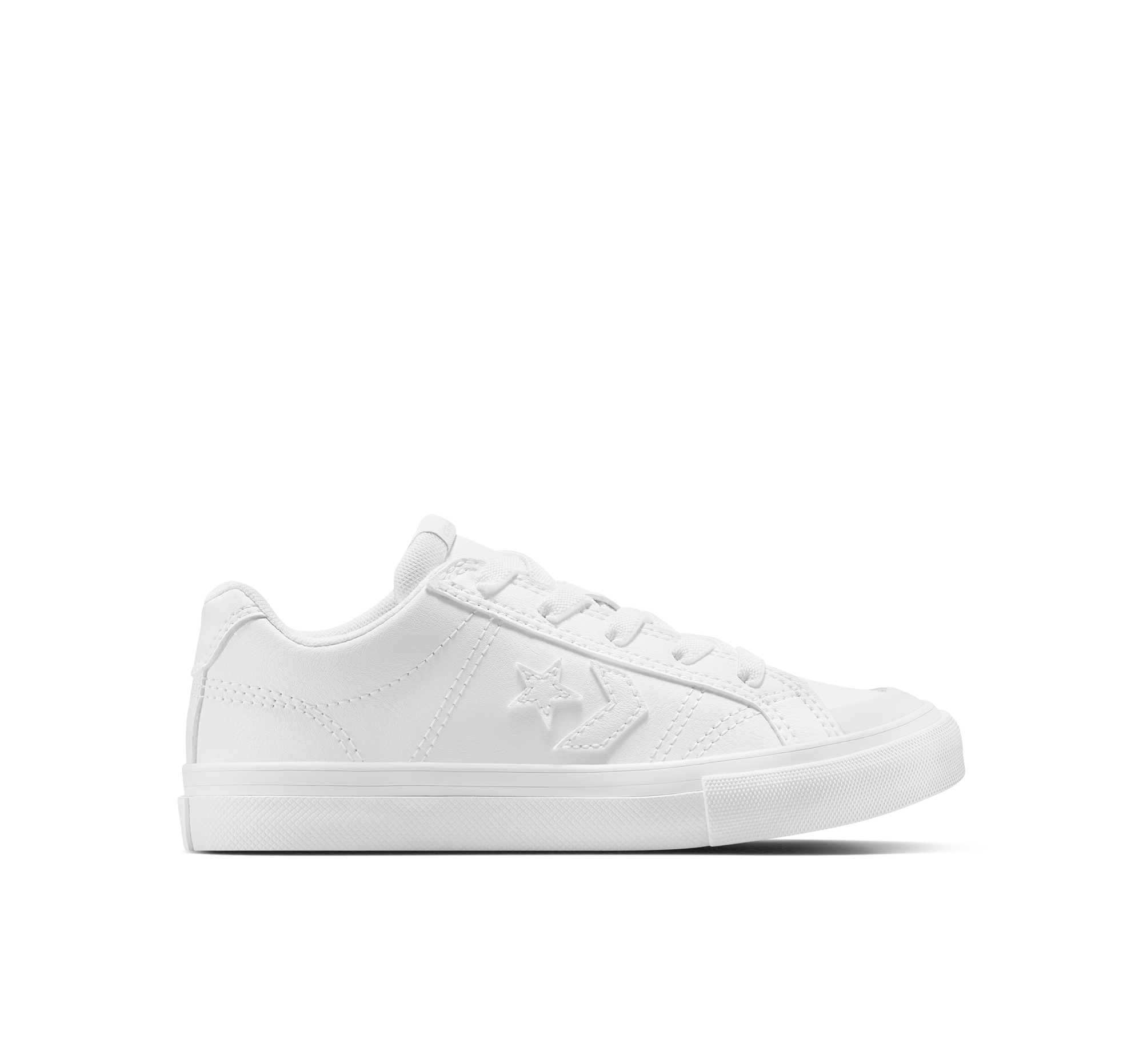 Converse Sport Casual Easy On Leather For Kids In White 45$