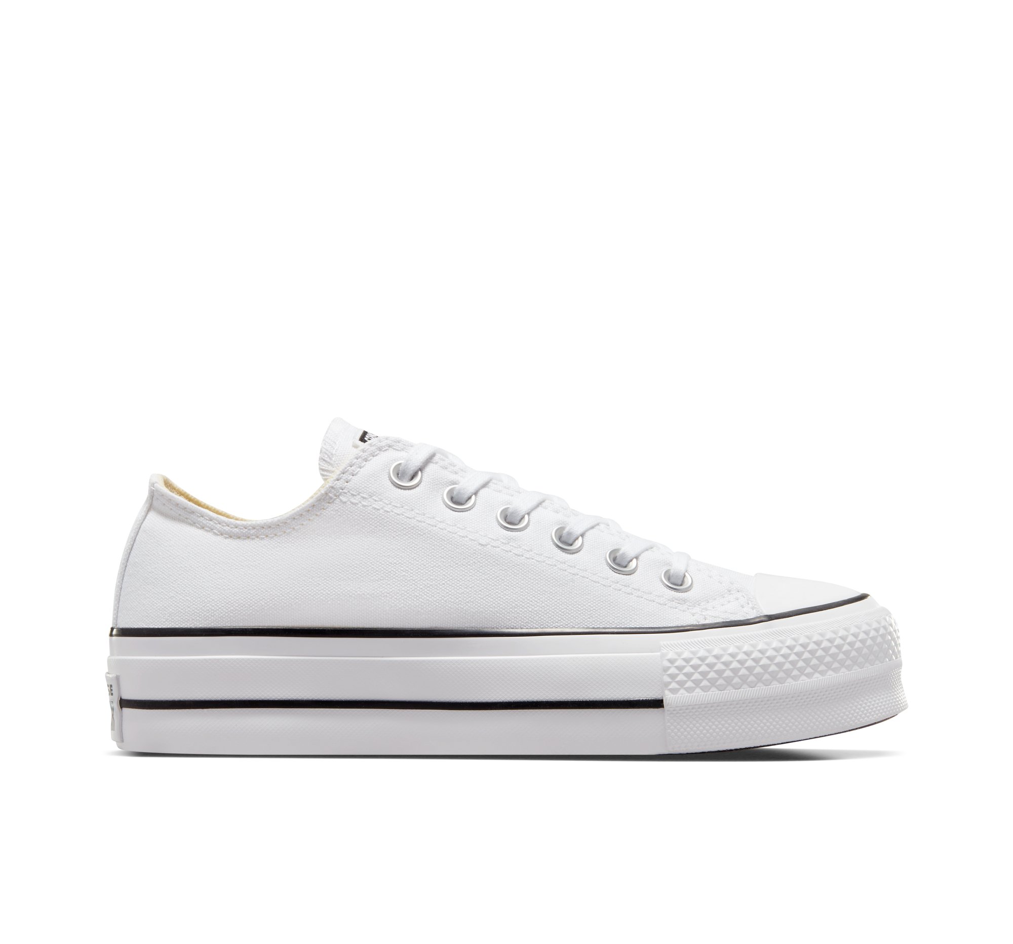 converse white platform sneakers