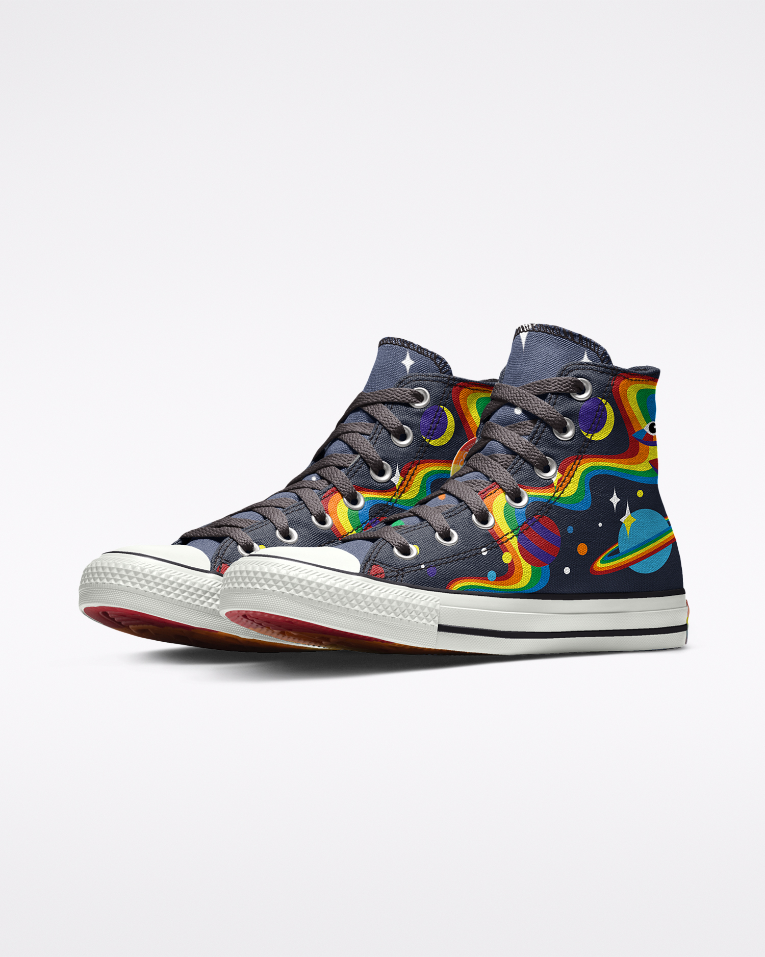 jordan customizable shoes on Custom Pride Chuck Taylor All Star By You